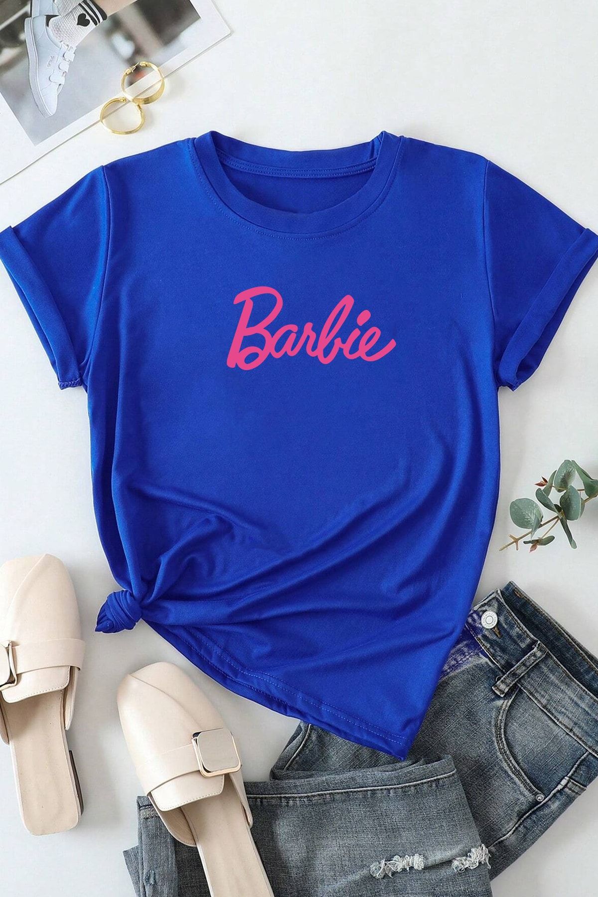 uyguntarz Unisex Barbie Tasarım Tshirt