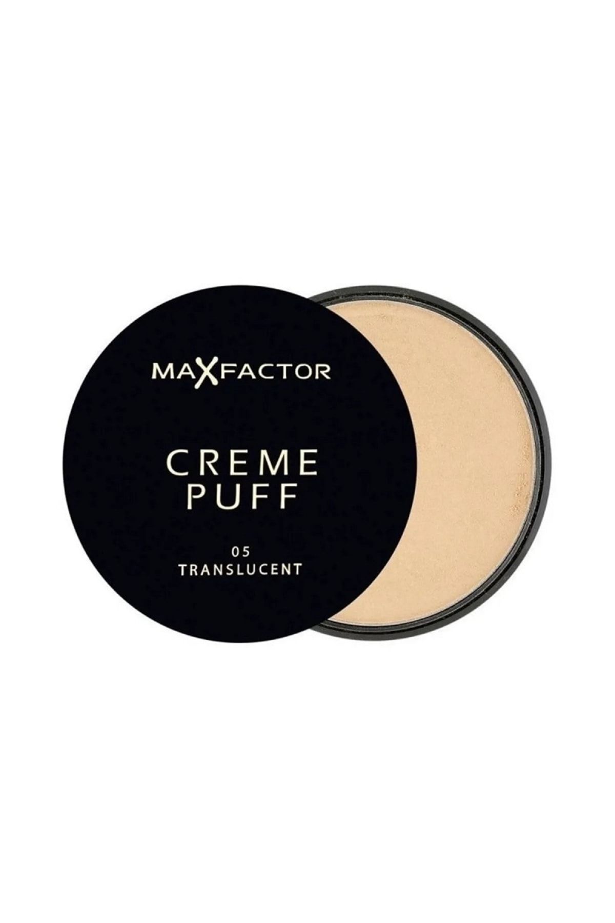 Max Factor Kompakt Pudra - Creme Puff Powder No:05 Translucent
