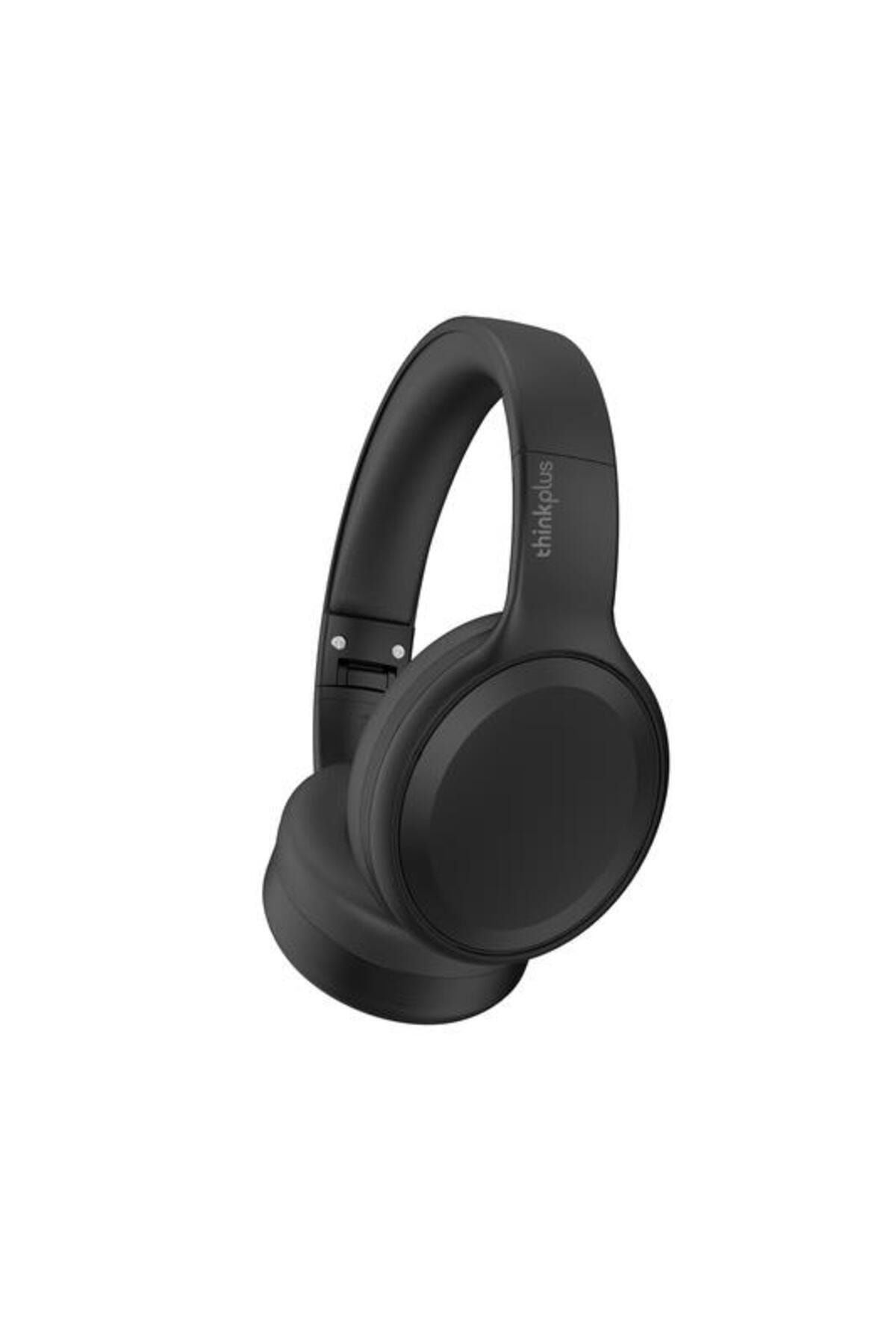 LENOVO Thinkplus TH30 Kablosuz Bluetooth Kulaküstü Kulaklık Siyah