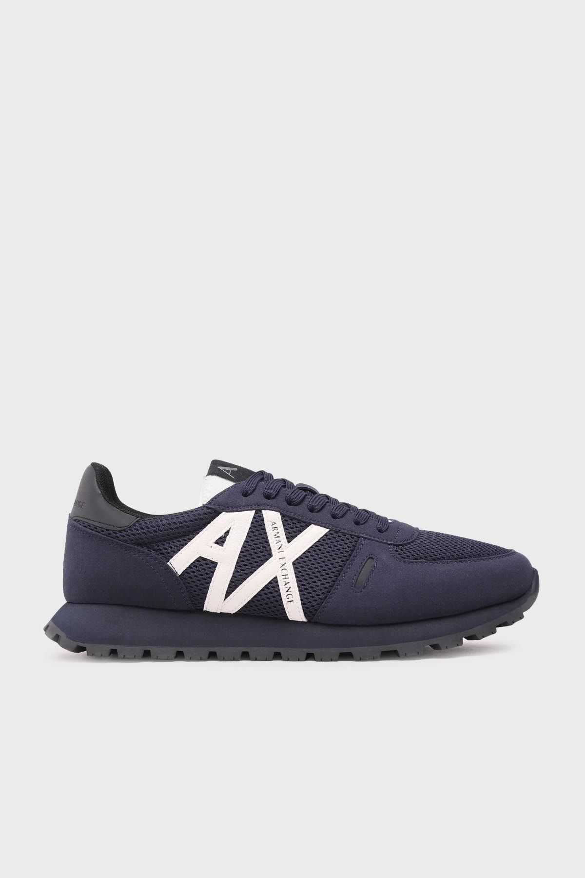 Armani Exchange Logolu Bağlamalı Sneaker Ayakkabı Erkek AYAKKABI XUX169 XV660 N151