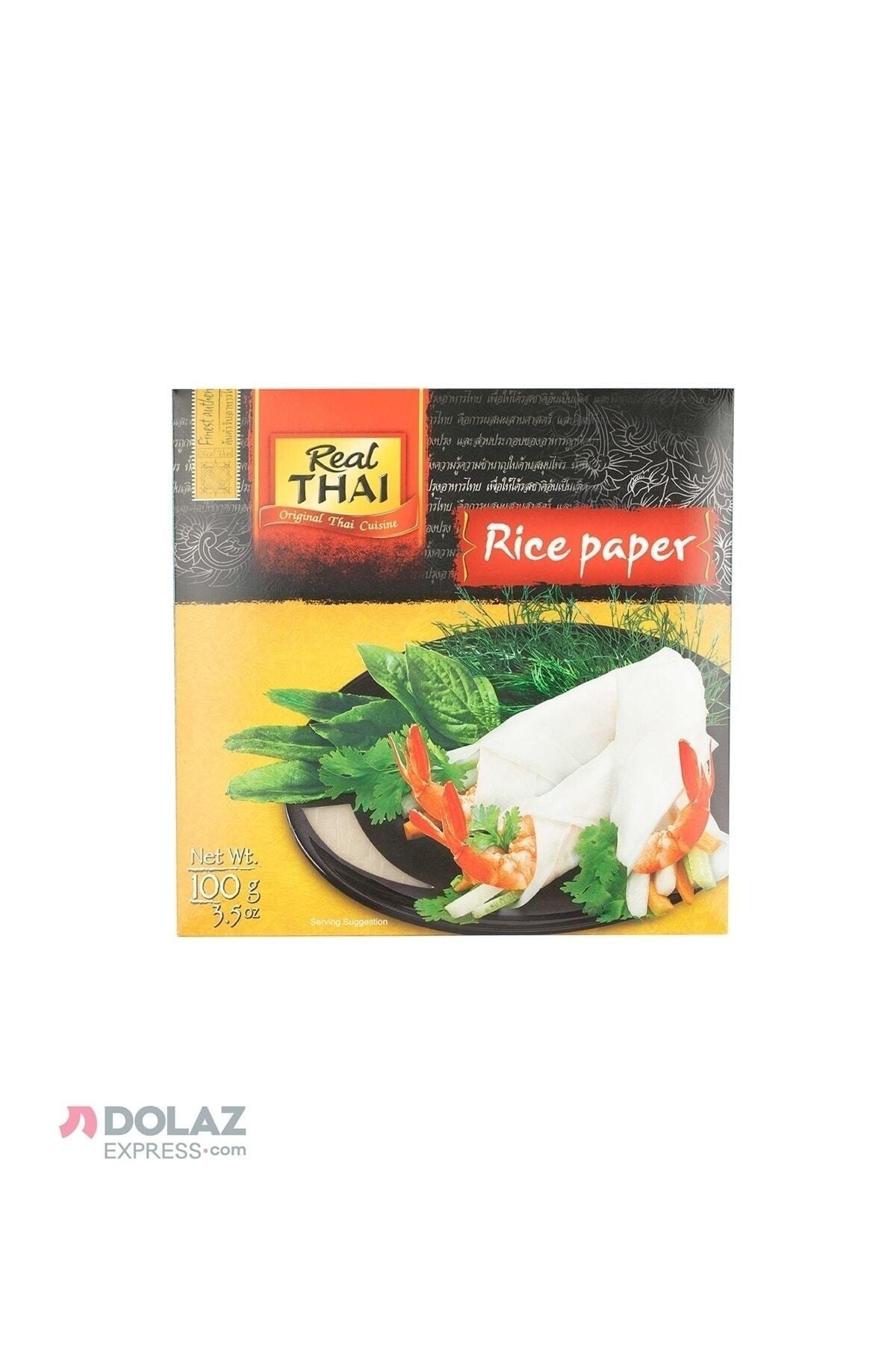 Real Thai Pirinç Yufkası Rice Paper 22cm 100gr