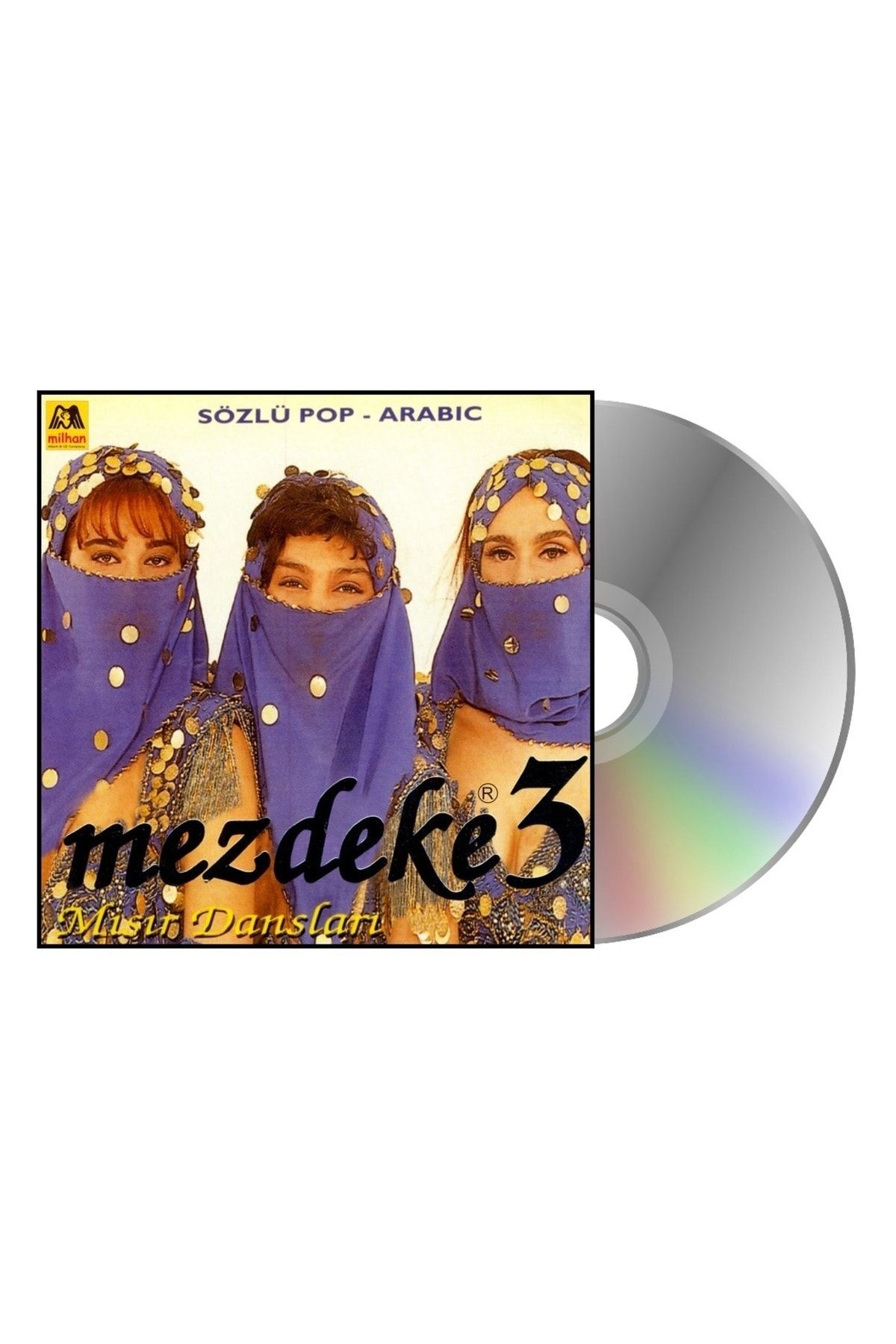 Milhan Mezdeke 3 - Sözlü pop Arabic - Mısır Dansları ( CD )