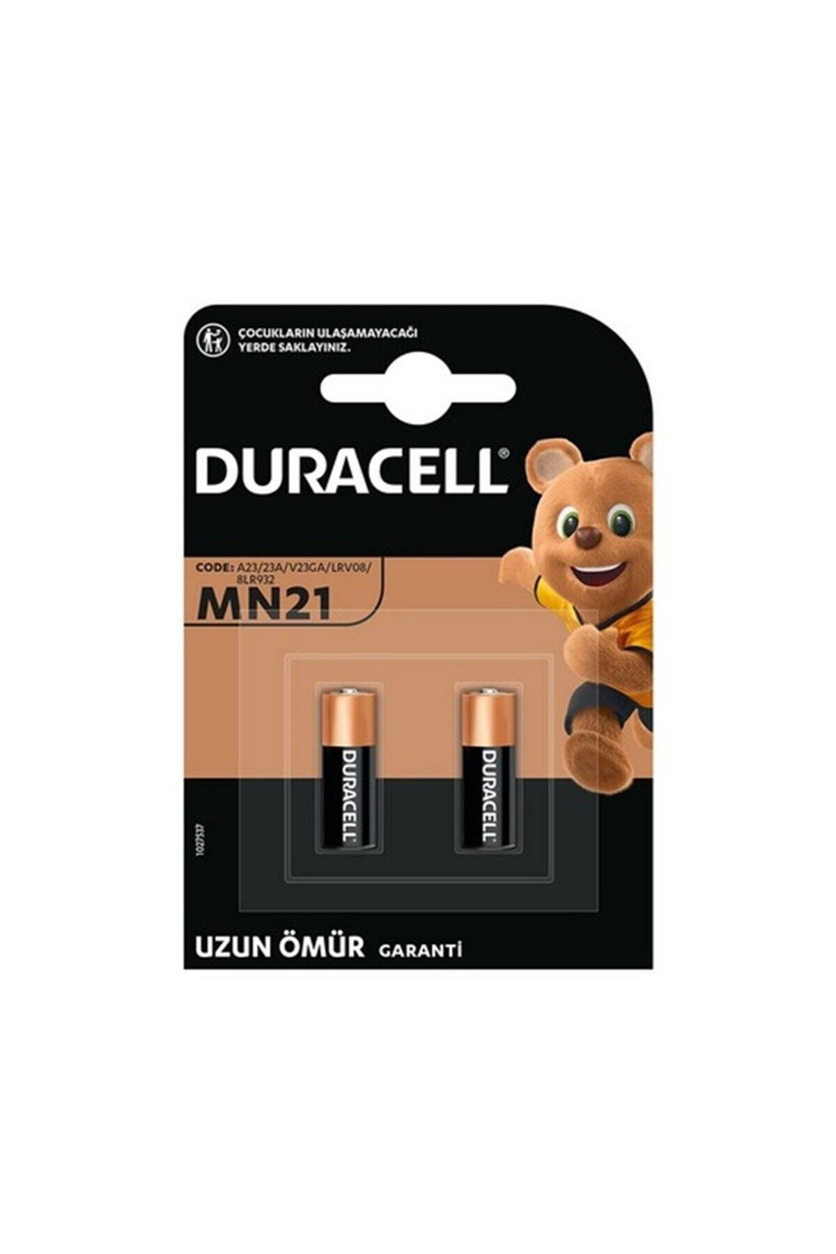 Duracell Pil Özel Alkalin MN21 12 Volt 2'li Paket