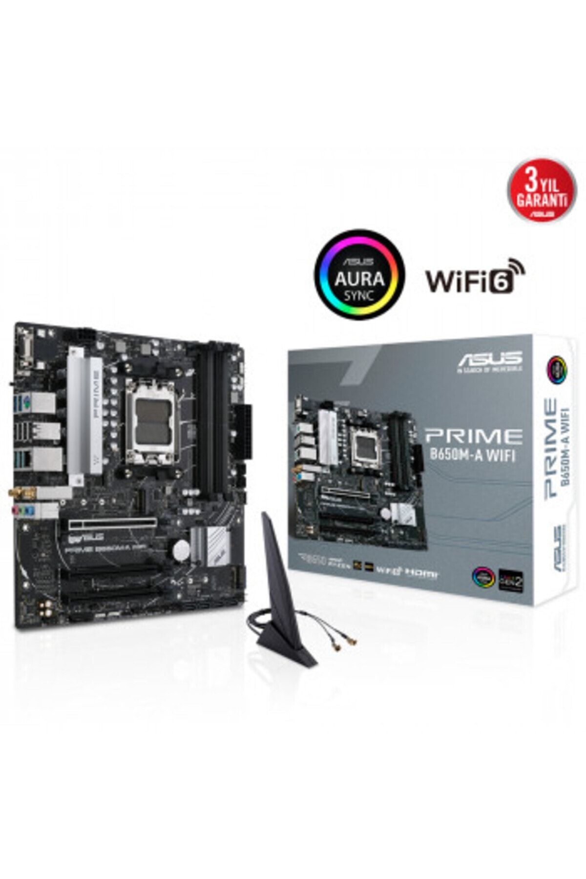 ASUS PRIME B650M-A WIFI DDR5 6400MHZ AM5 mATX