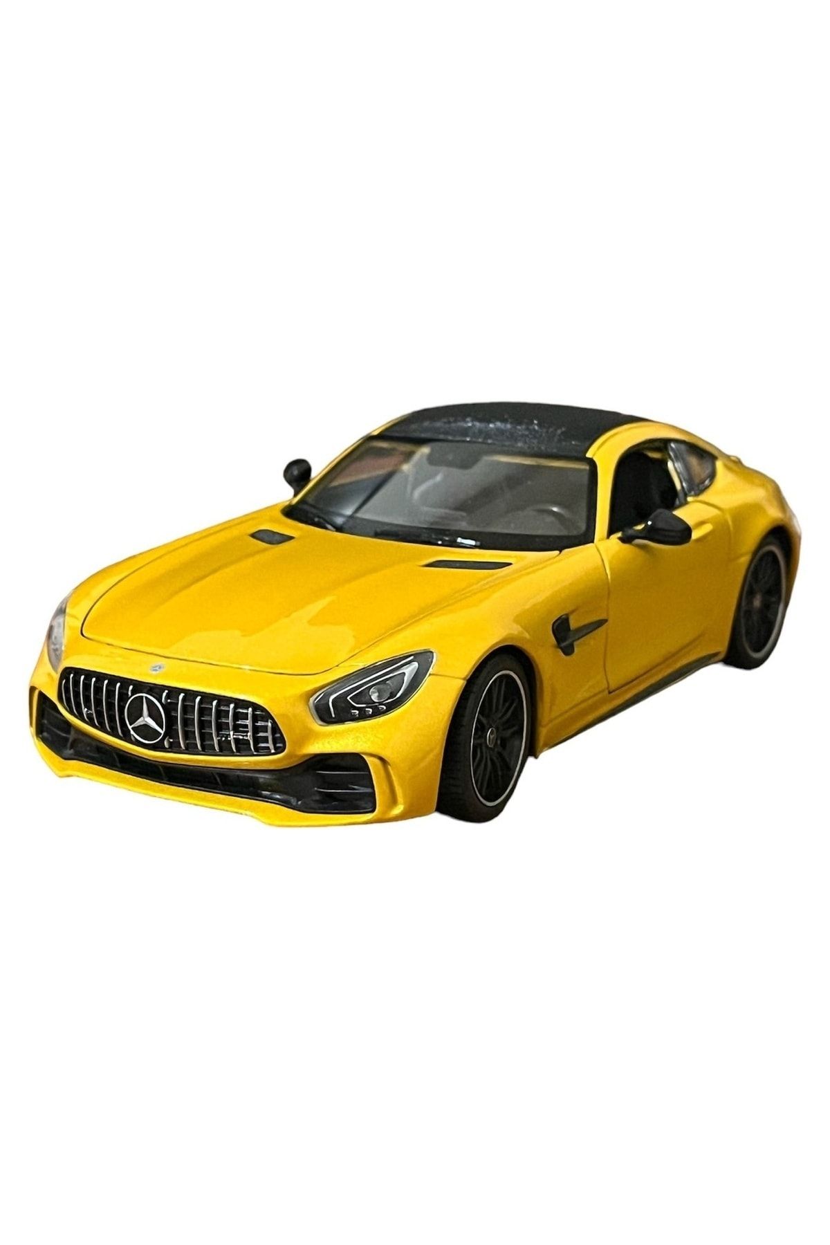 Mercedes Amg Gt-r 1-24 Die Cast Metal Model Araba Lisanslı Sarı
