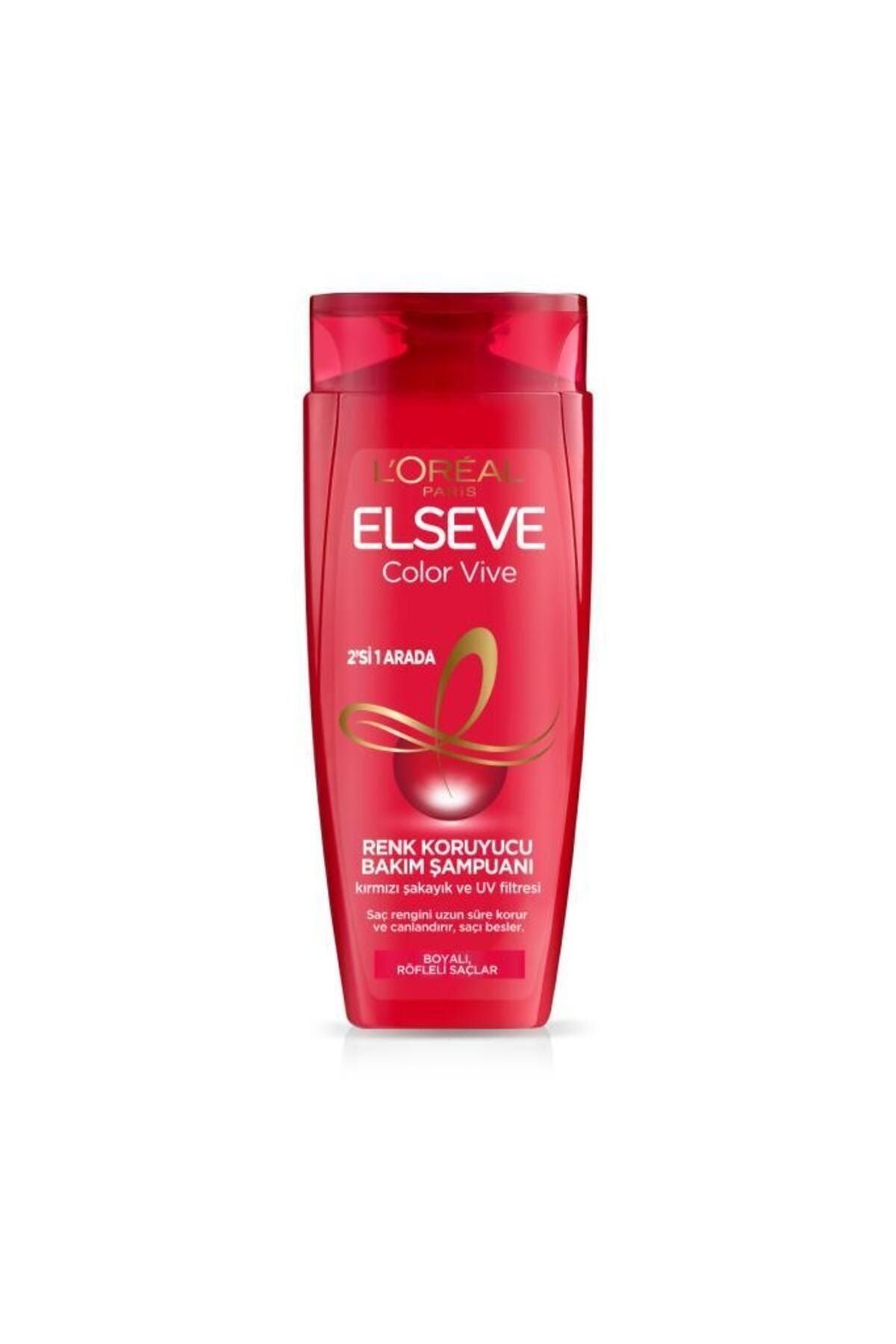 L'Oréal Paris Elseve Colorvive Renk Koruyucu Bakım Şampuanı 2'si 1 Arada 450 ml_1