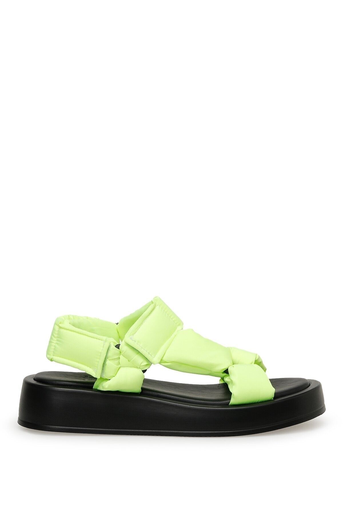 İnci INCI ELWIS 3FX Neon Yeşil Kadın Kalın Taban Sandalet