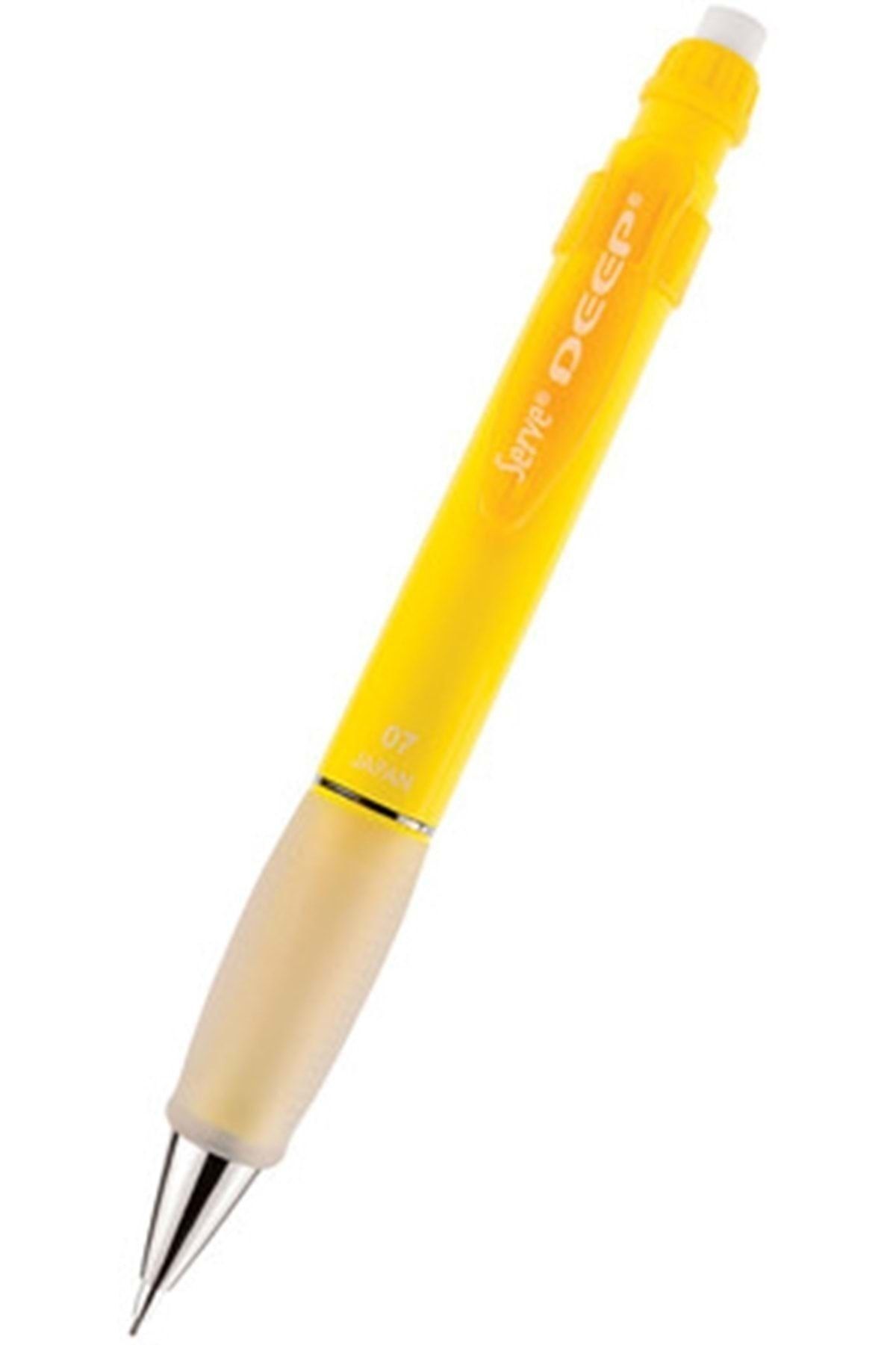 Serve Deep Mekanık Kursun Kalem 07Mm Fos Sarı
