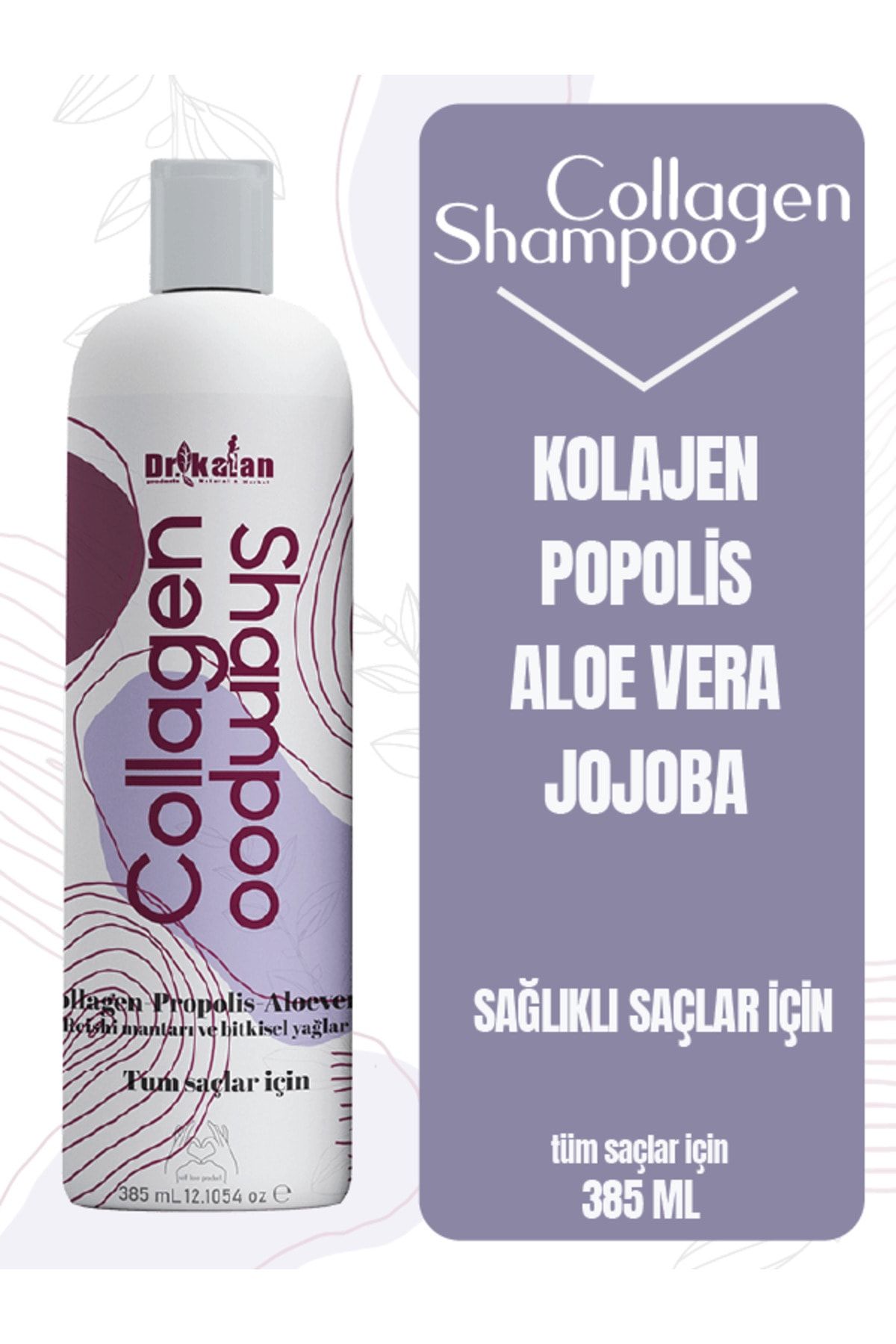 Dr Kalan Collagen Shampoo 100% Doğal Kolajen Şampuanı