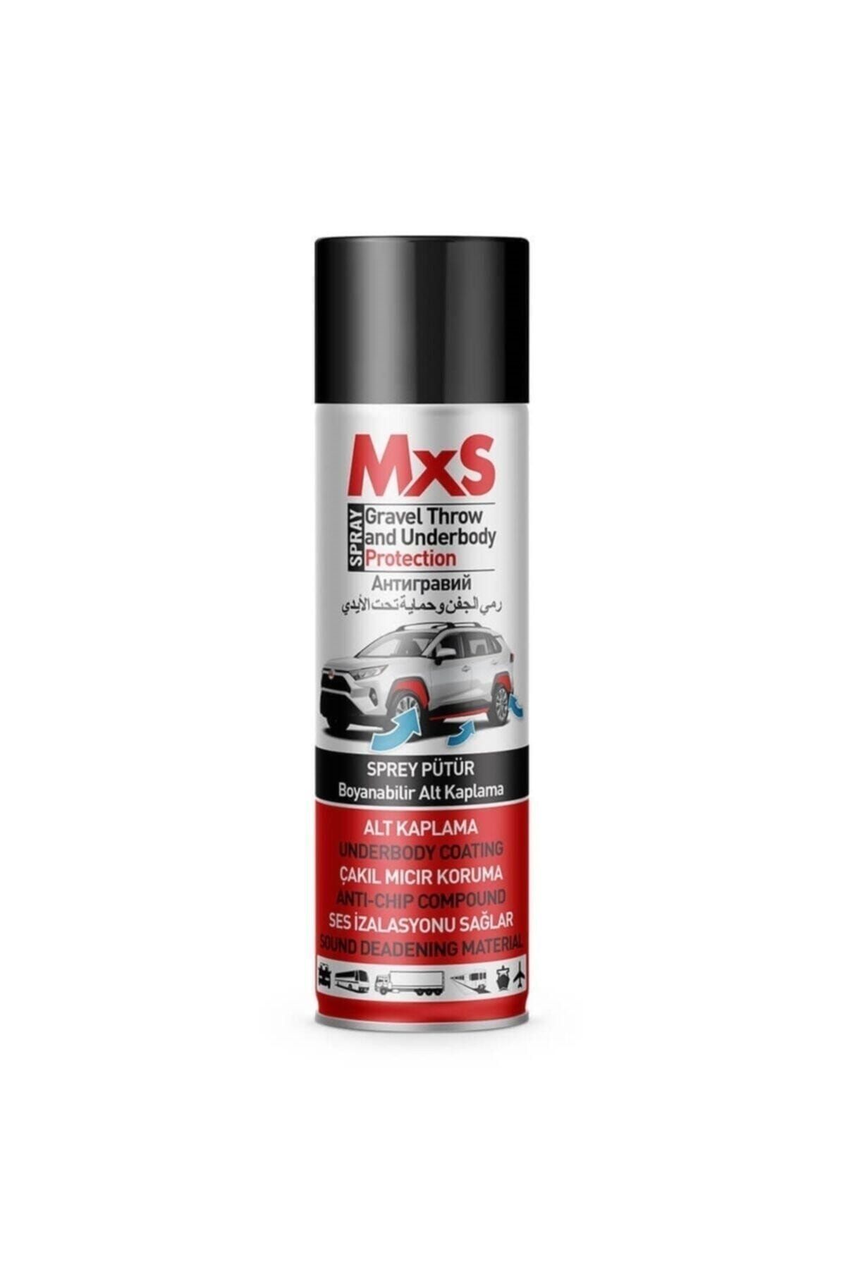 MxS Pütür Sprey - Siyah 500 Ml 1 Koli (12 Adet)
