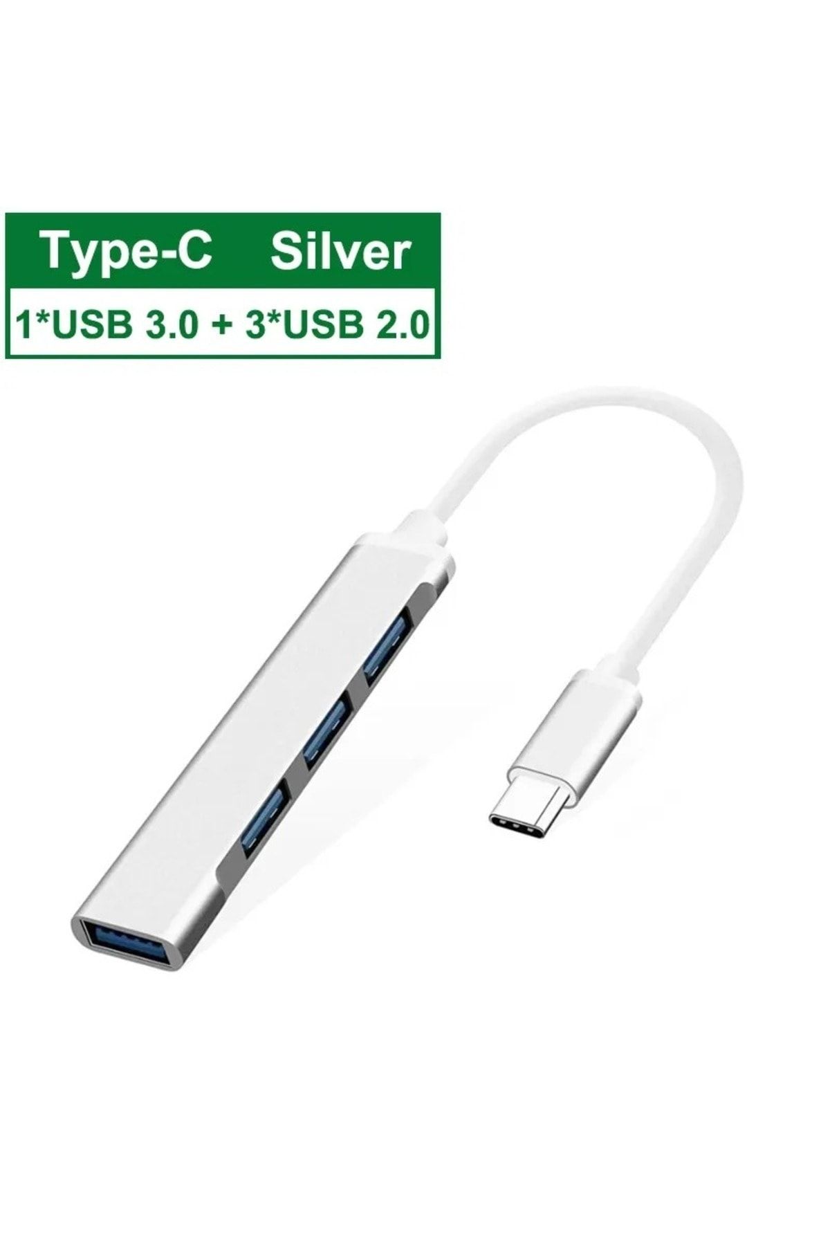 silabor Type-c Usb Hub Çoklayıcı Usb 3.0