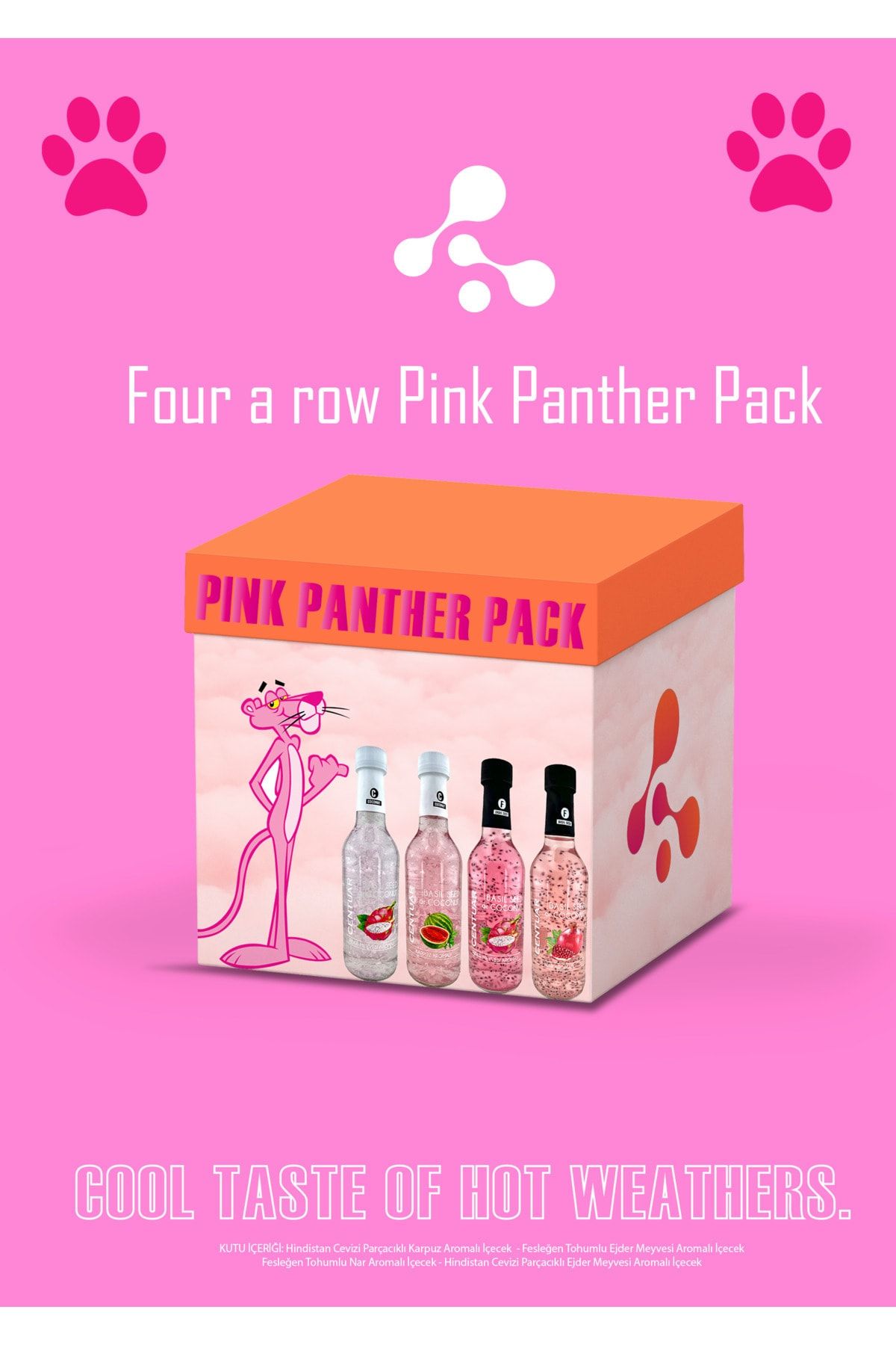 CENTUAR Pink Panter Pack 4'lü Paket