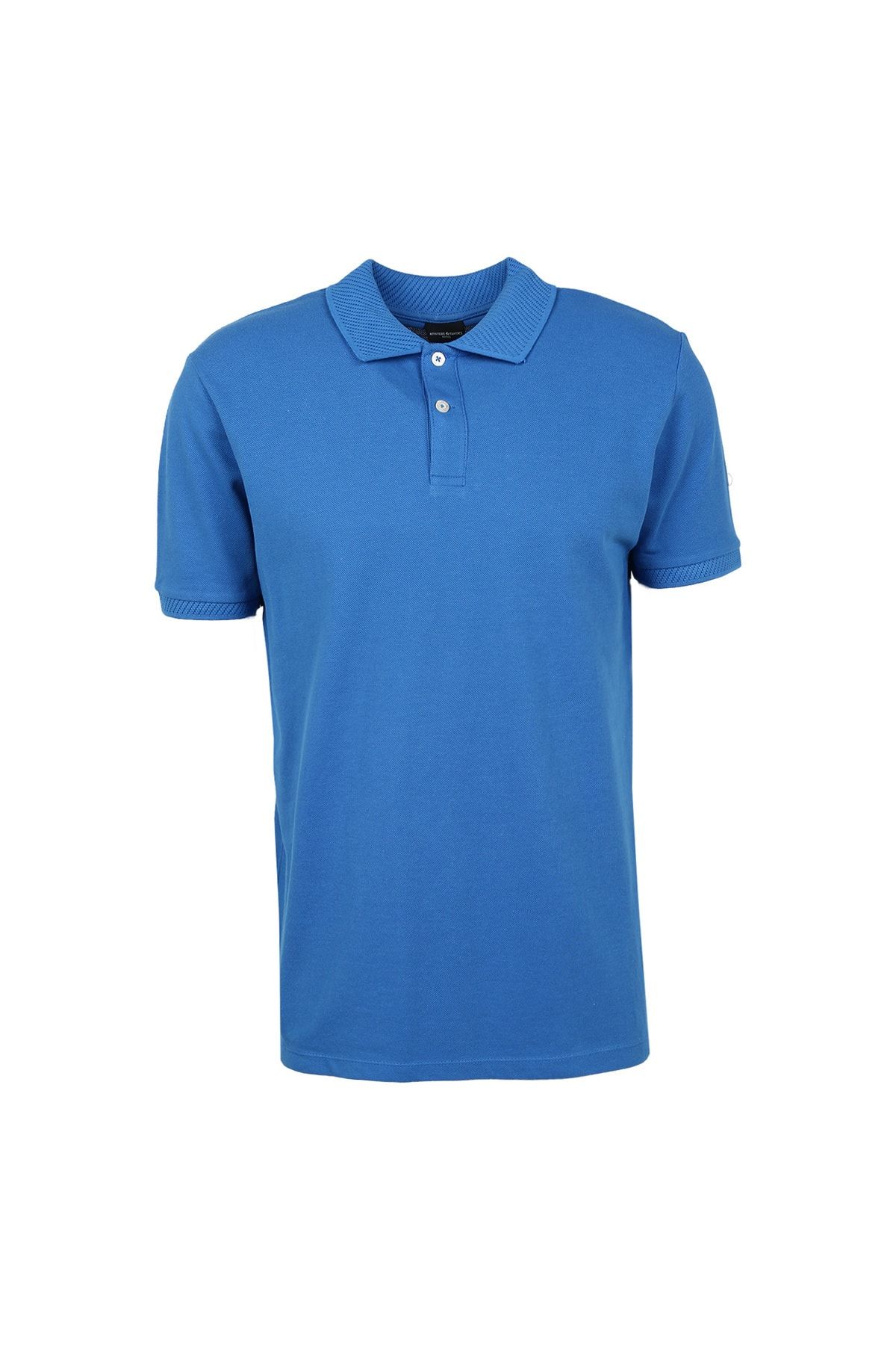 Altınyıldız Classics Altınyıldız Classics Polo Yaka Mavi Erkek T-Shirt 4A9000000001