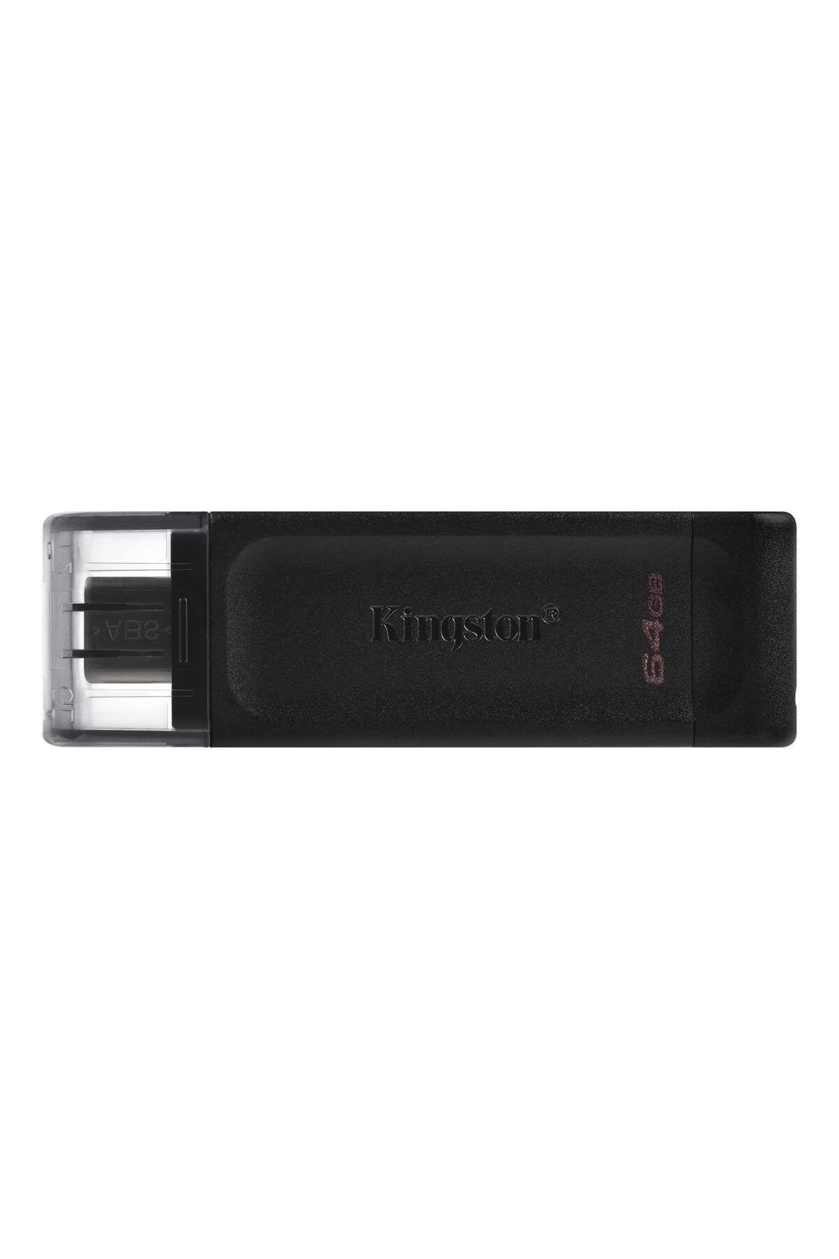 Genel Markalar Kingston DT70 64GB USB-C 3.2 Gen 1 Type-C Flash Bellek