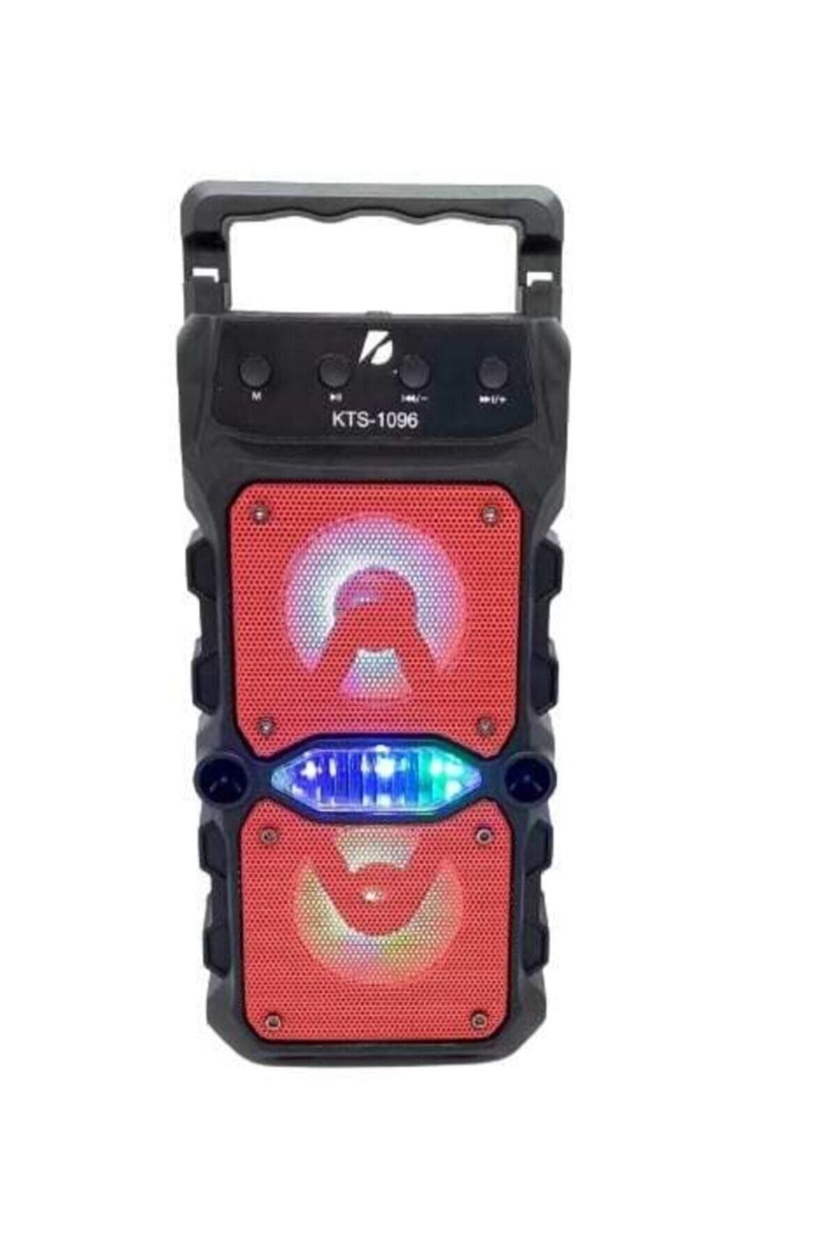 KTS Outdoor Parti Hoparlörü Bluetooth Hoparlör 3 Inç × 2 Kablosuz Speaker Ses Bombası Radyo-usb-tf Giriş