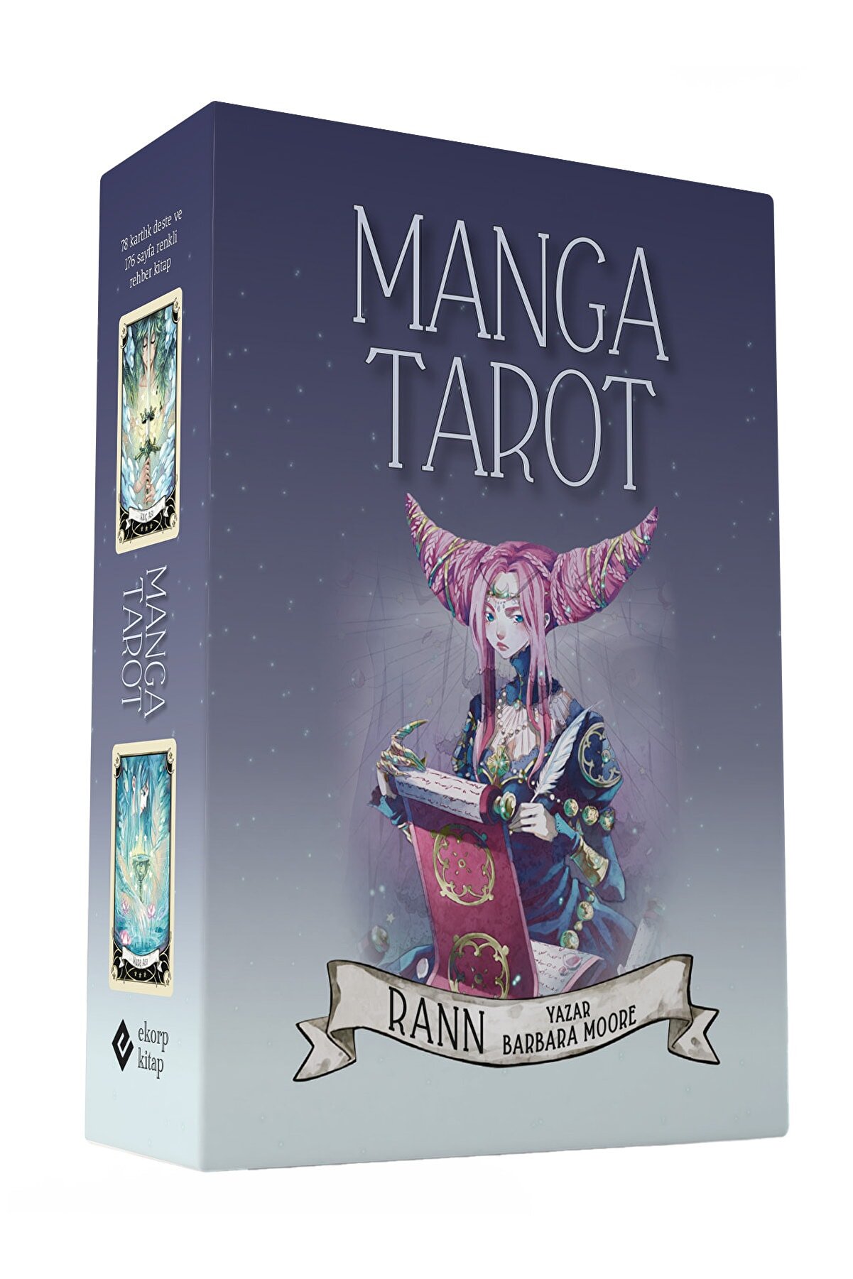 Ekorp Kitap Manga Tarot Takımı - 78 Kartlık Deste Ve Rehber Kitap 2022 - Rann & Barbaramoore