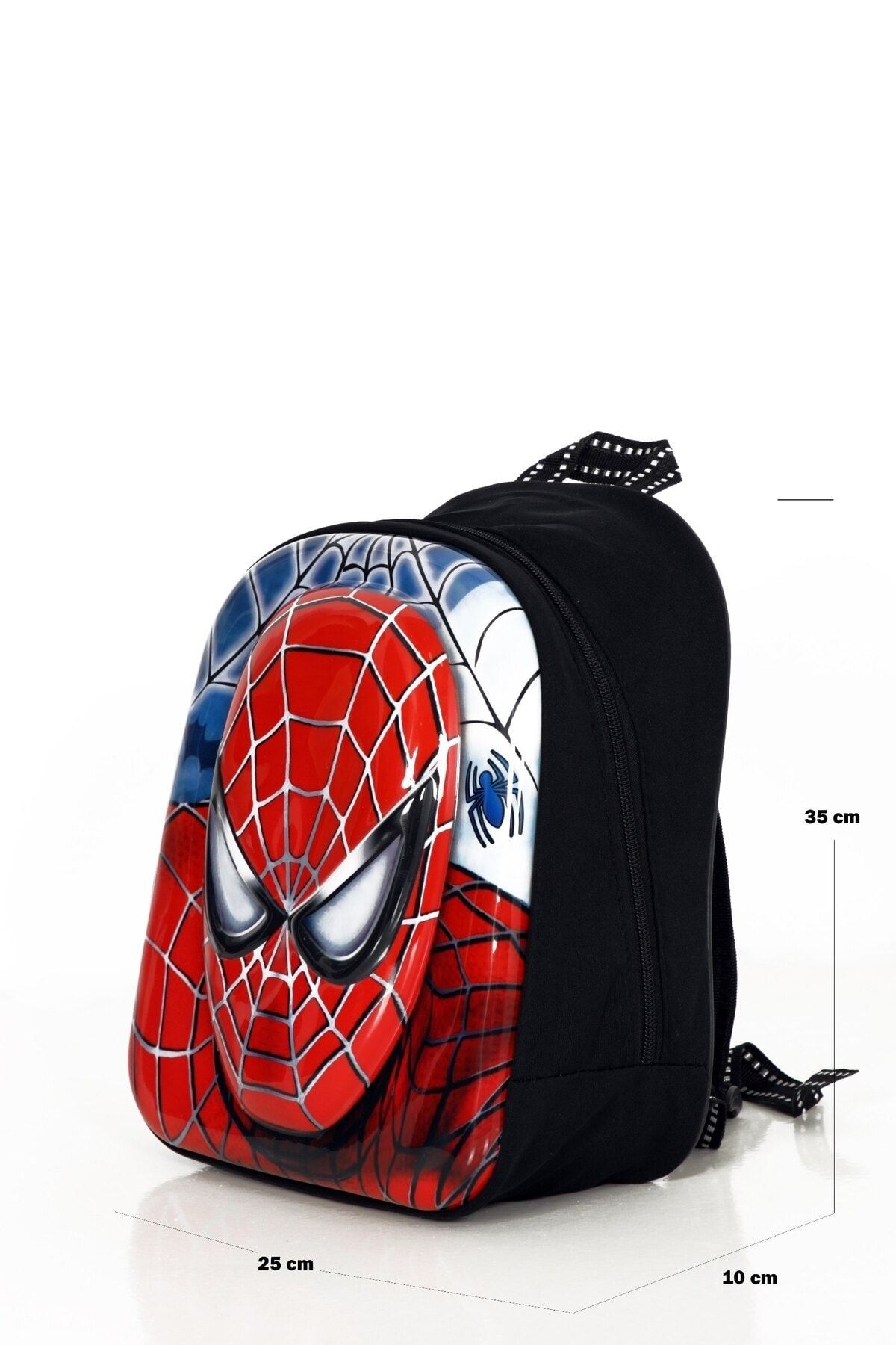 kabkabi Erkek Çocuk Ana Sınıfı Kırmızı Spiderman Örümcek Adam Baskı Kabartmalı Okul Sırt Çantası