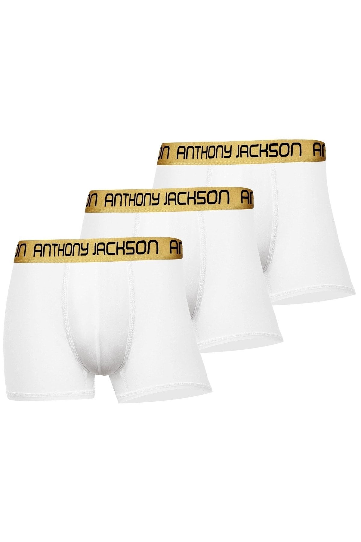 ANTHONY JACKSON Likralı 3'lü Kutu Premium Erkek Boxer Özel Kolleksiyon