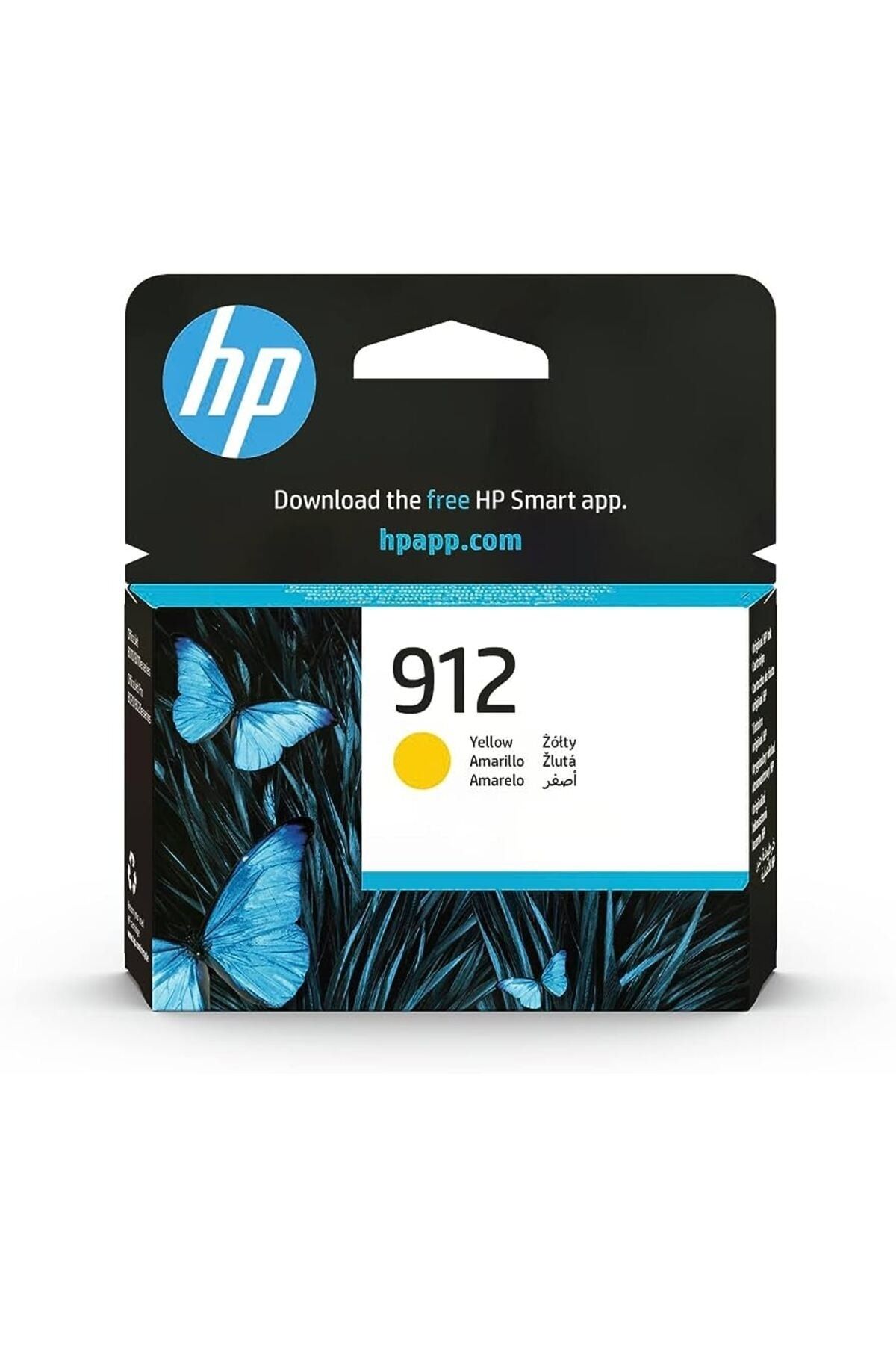 HP 912 Uyumlu  Sarı kartuş