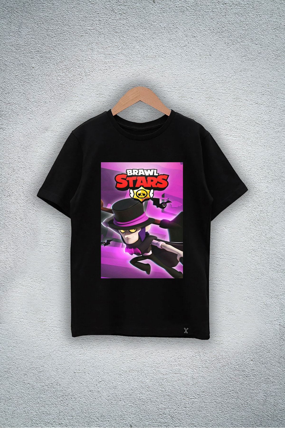 Darkia Brawl Stars Tasarım Baskılı Unisex Çocuk T-shirt Tişört