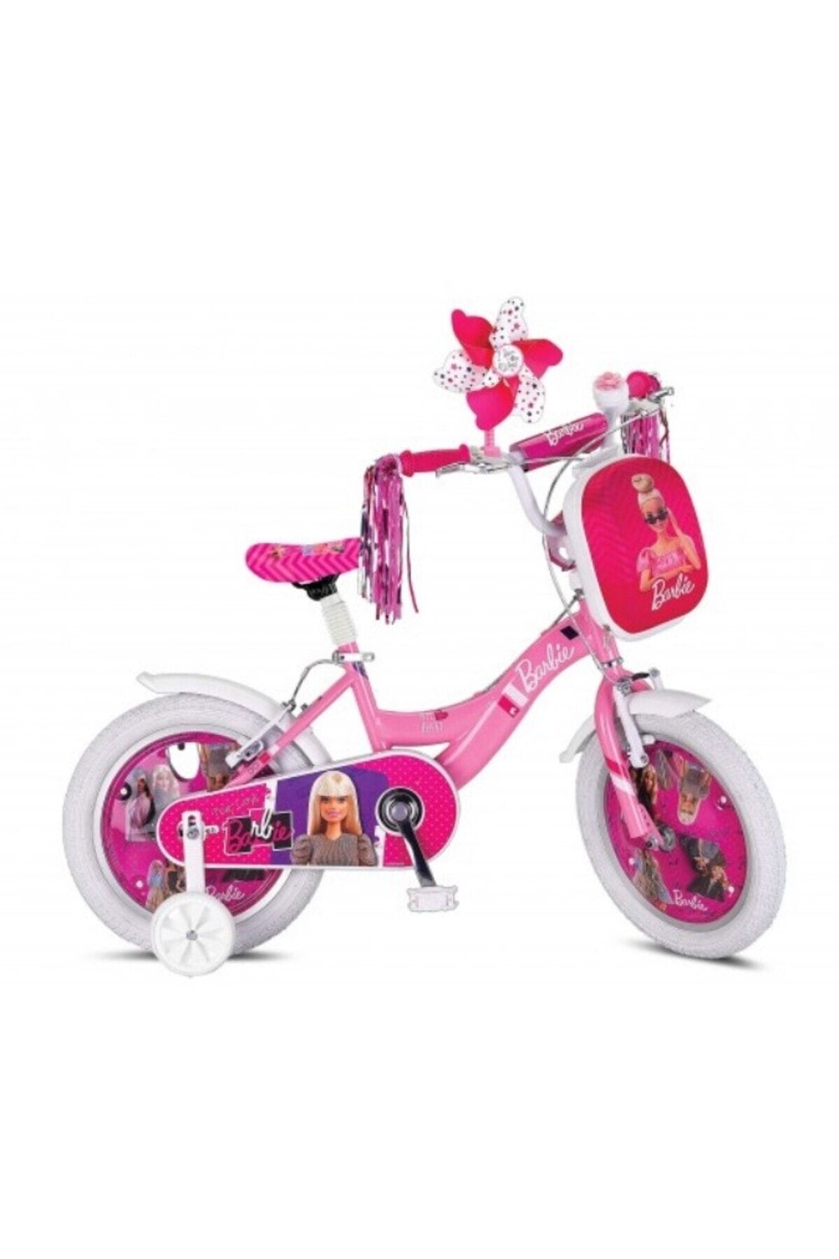 Ümit Bisiklet 1643 Barbie V 16 J Kız Çocuk Bisikleti - BMX Çantalı Pembe