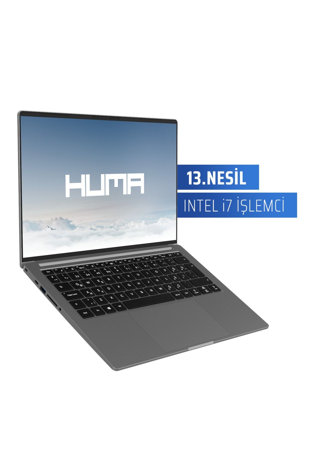 MONSTER Huma H4 V4.2.4 Silver Intel Core i7 1360P 16 GB RAM 1 TB SSD FreeDOS 14" QHD 90 Hz