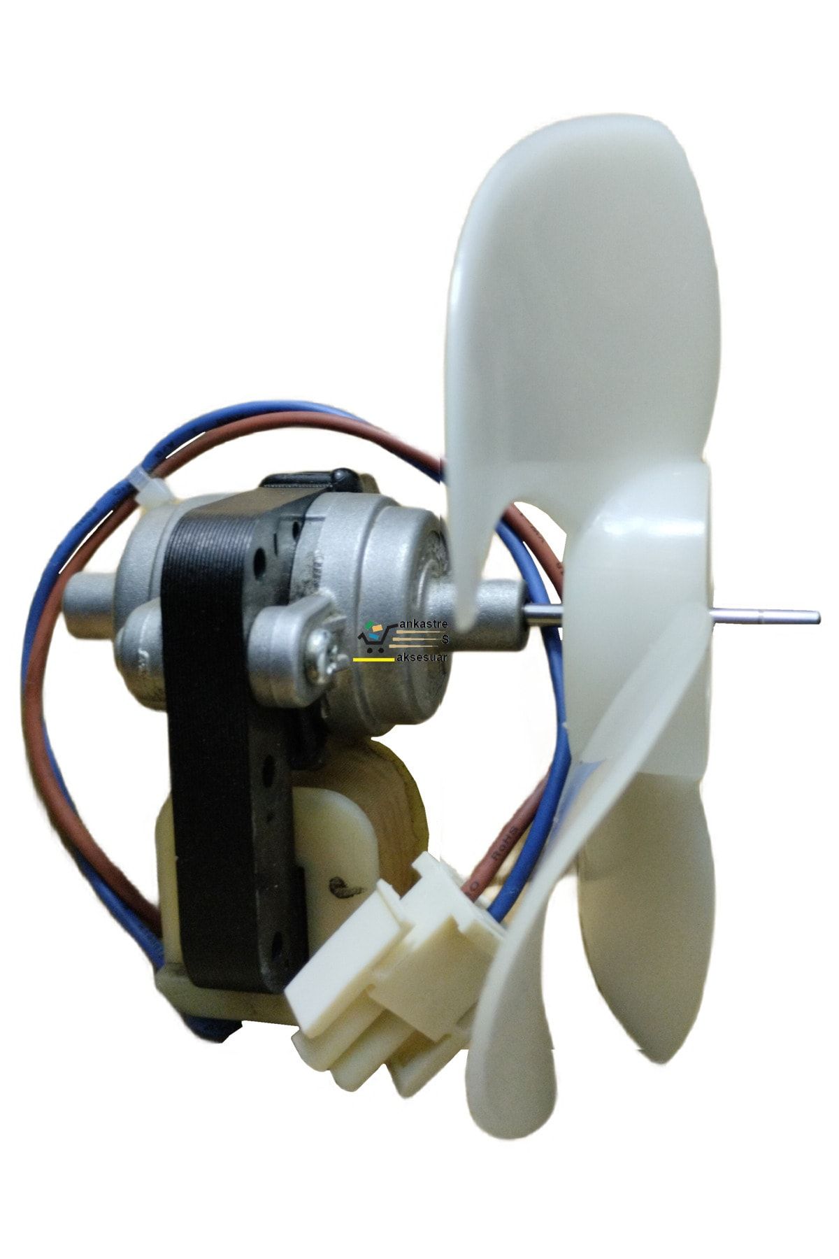 Arçelik AR 5194 NF (6014201000) Buzdolabı Motor Soğutma Fanı - Kompresör Fan Motoru Pervaneli