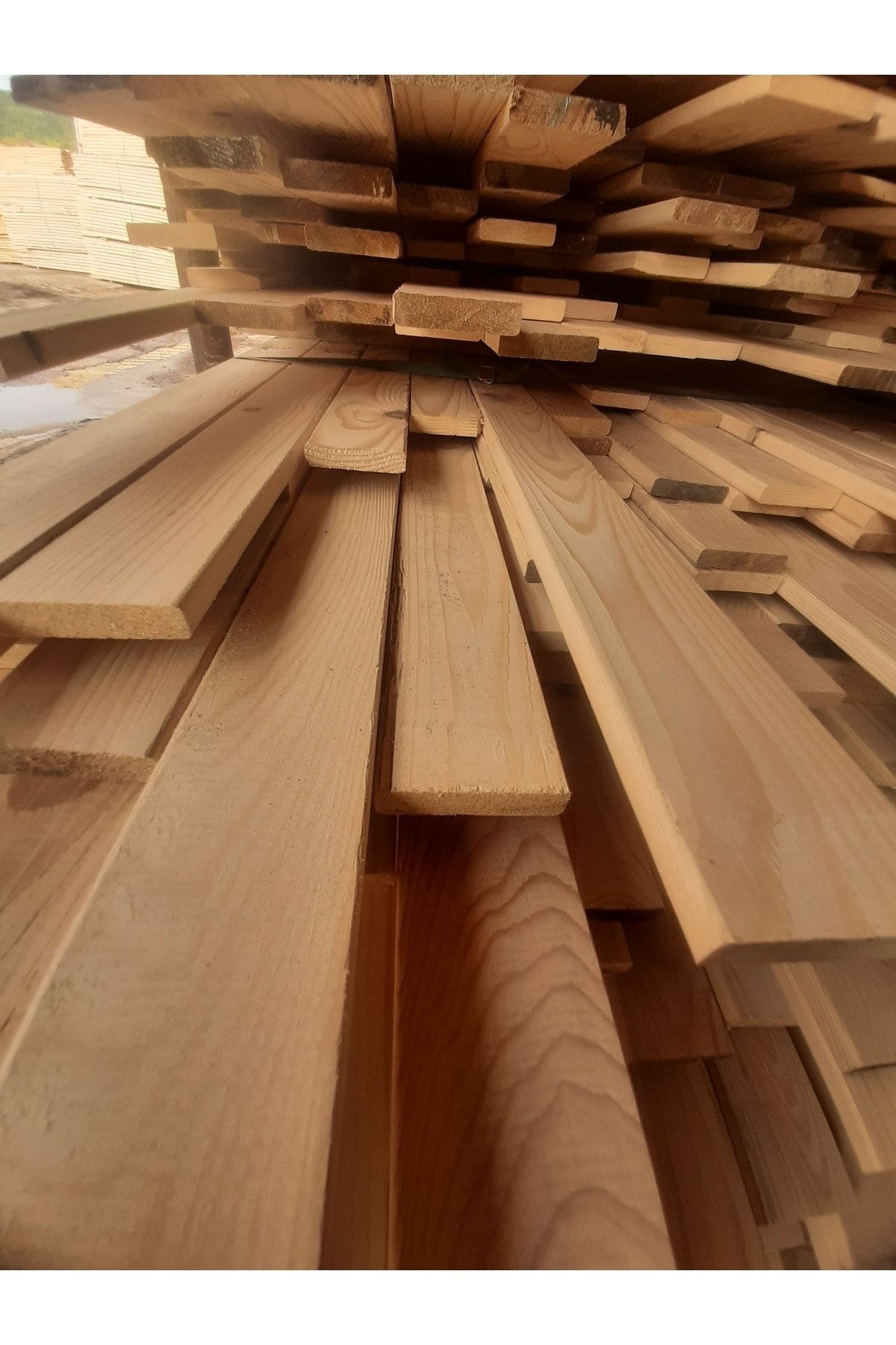 SEVEA WOOD Silinmiş 1 * 2 * 300 10 LU ÇITA KERESTE