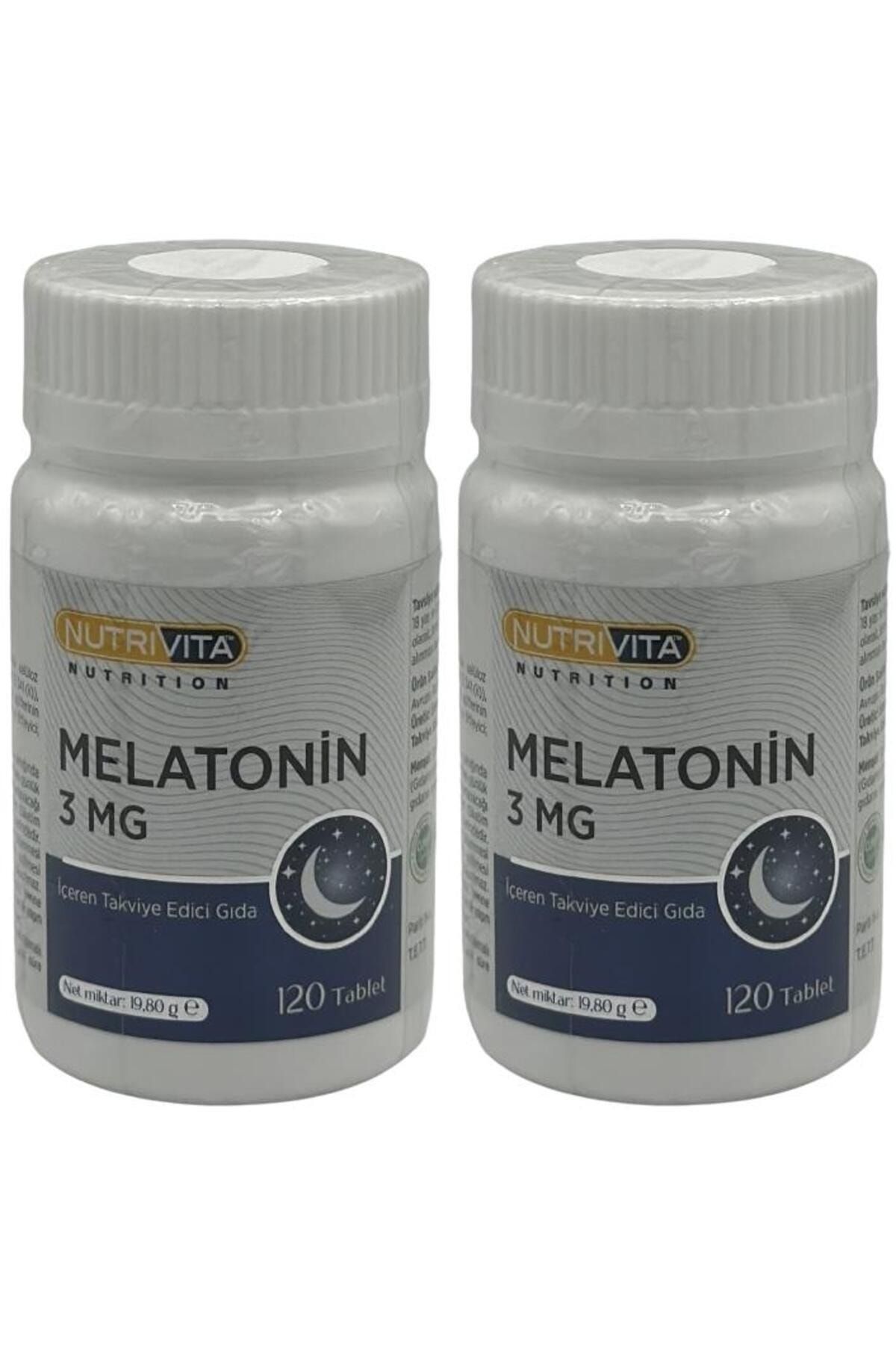 Nutrivita Nutrition Melatonin 3 Mg 2x120 Tablet