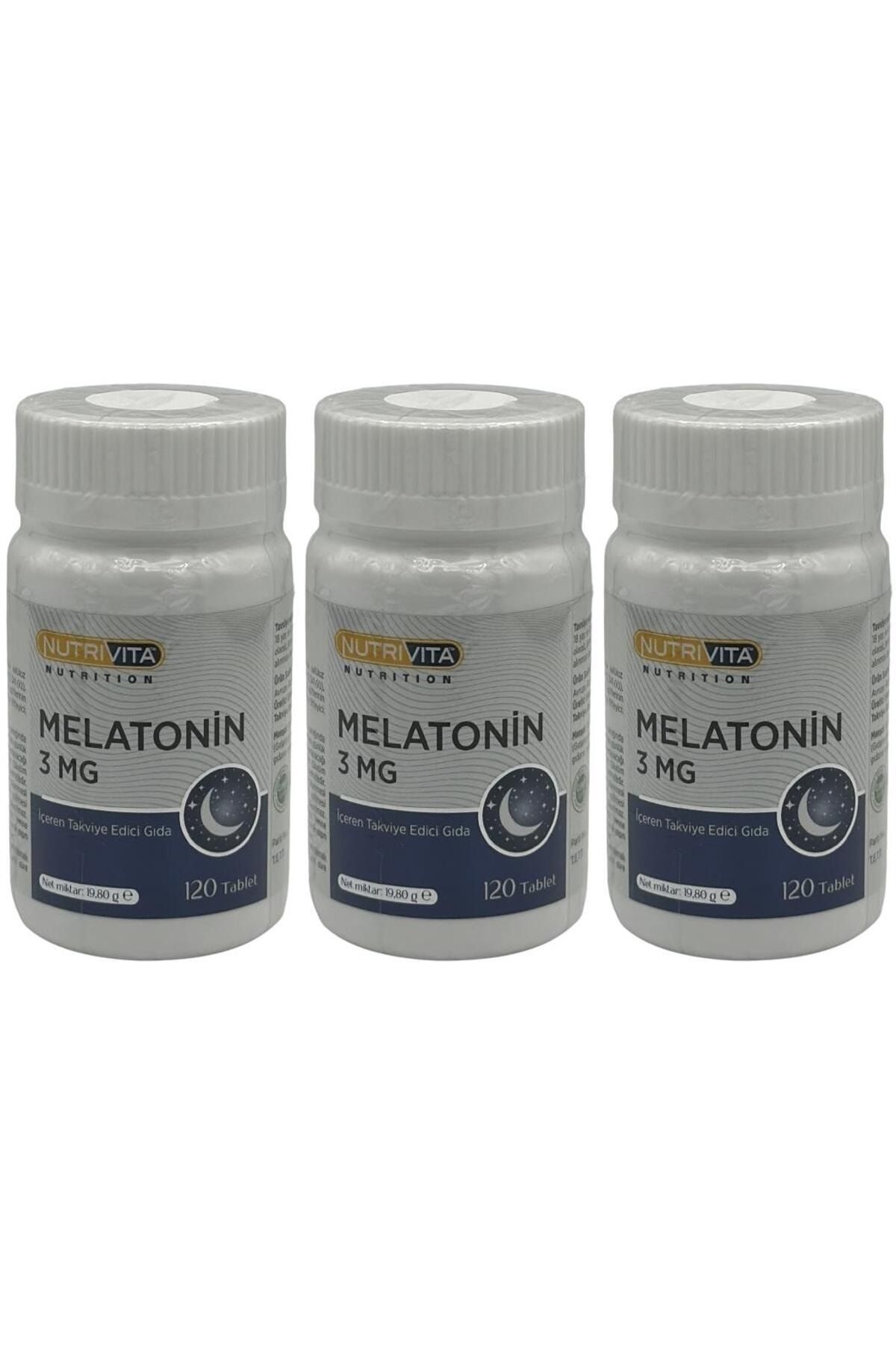 Nutrivita Nutrition Melatonin 3 Mg 3x120 Tablet