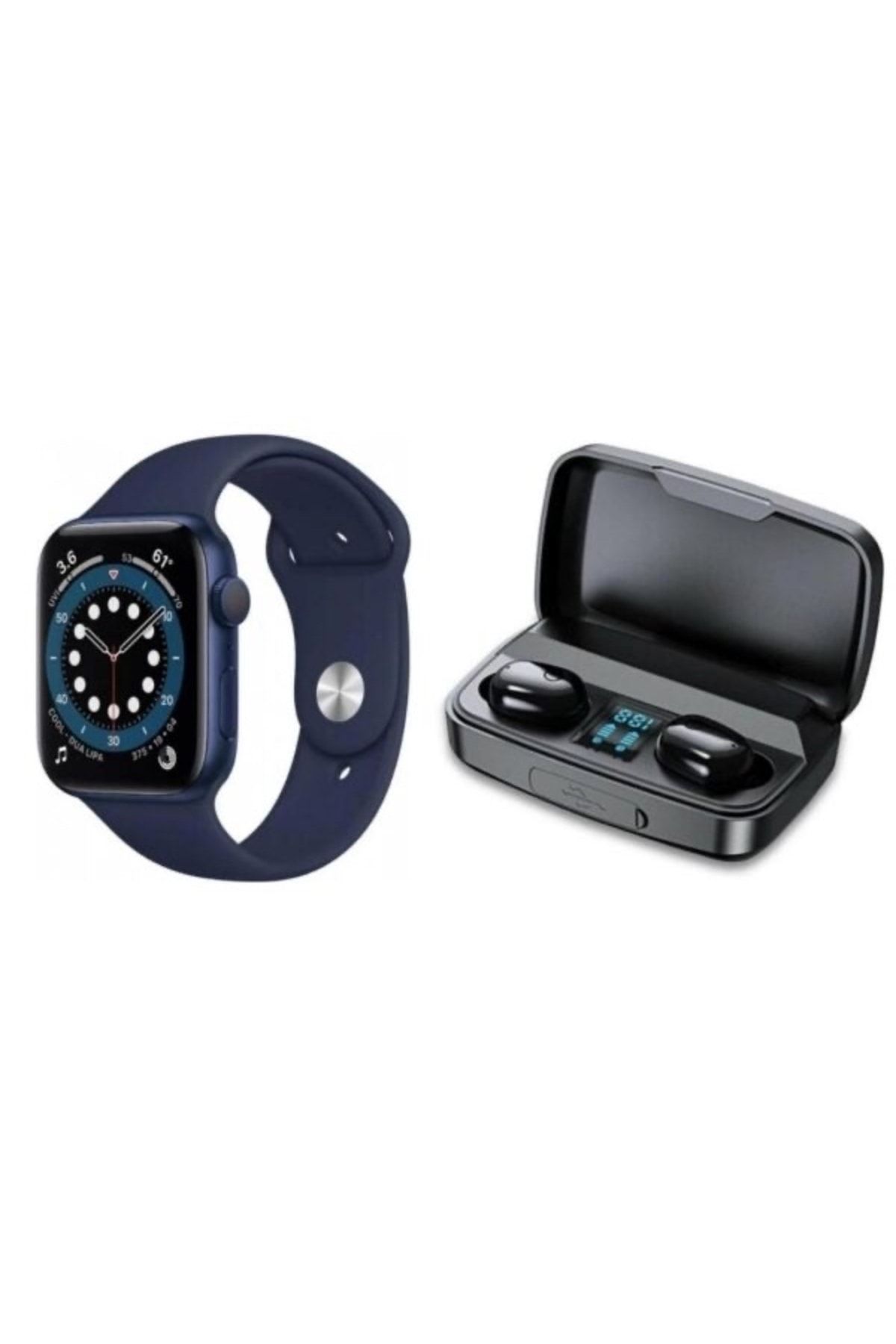 Genel Markalar Watch 7 Akıllı Saat + A10s Bluetooth Kulaklık