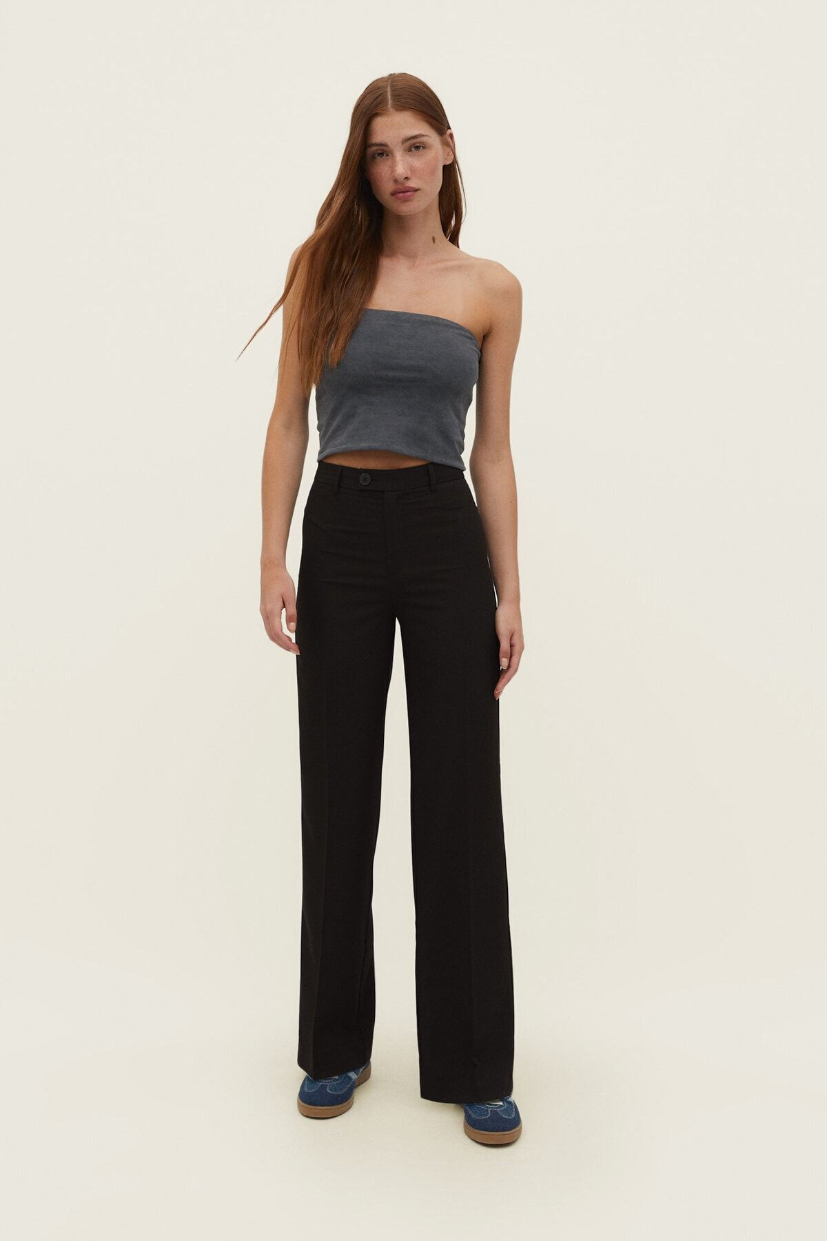 Stradivarius Klasik straight fit pantolon