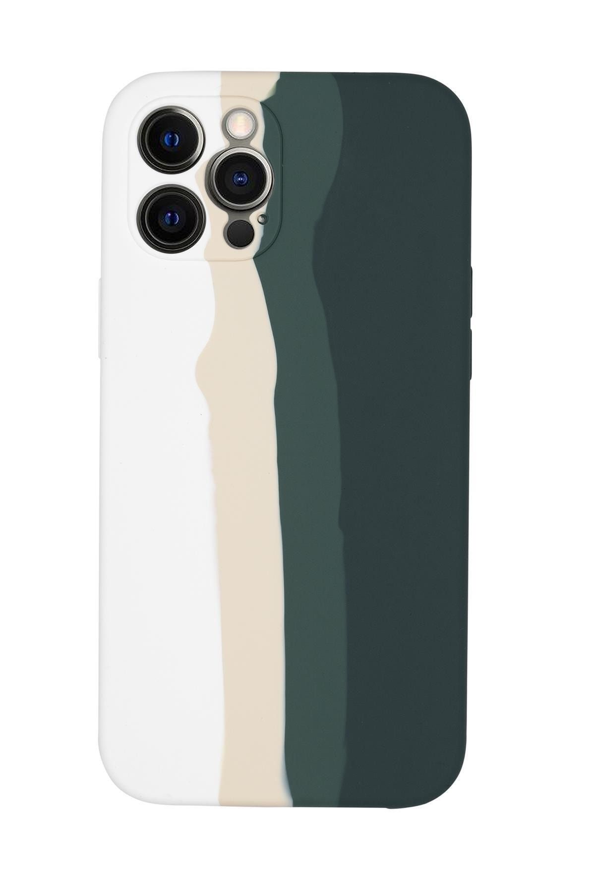 mooodcase Iphone 12 Pro Max Uyumlu Kamera Lens Korumalı Forest Color Lansman Kılıf