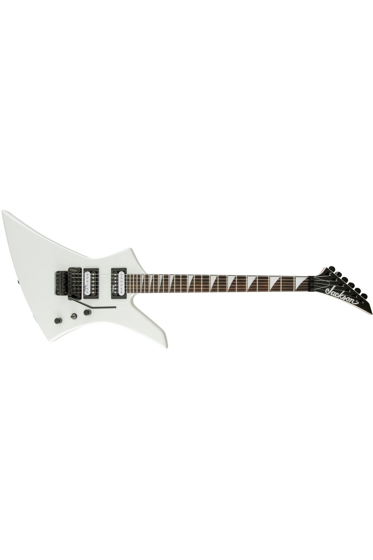 Jackson JS32 Kelly Floyd Rose Amaranth Klavye Snow White Elektro Gitar