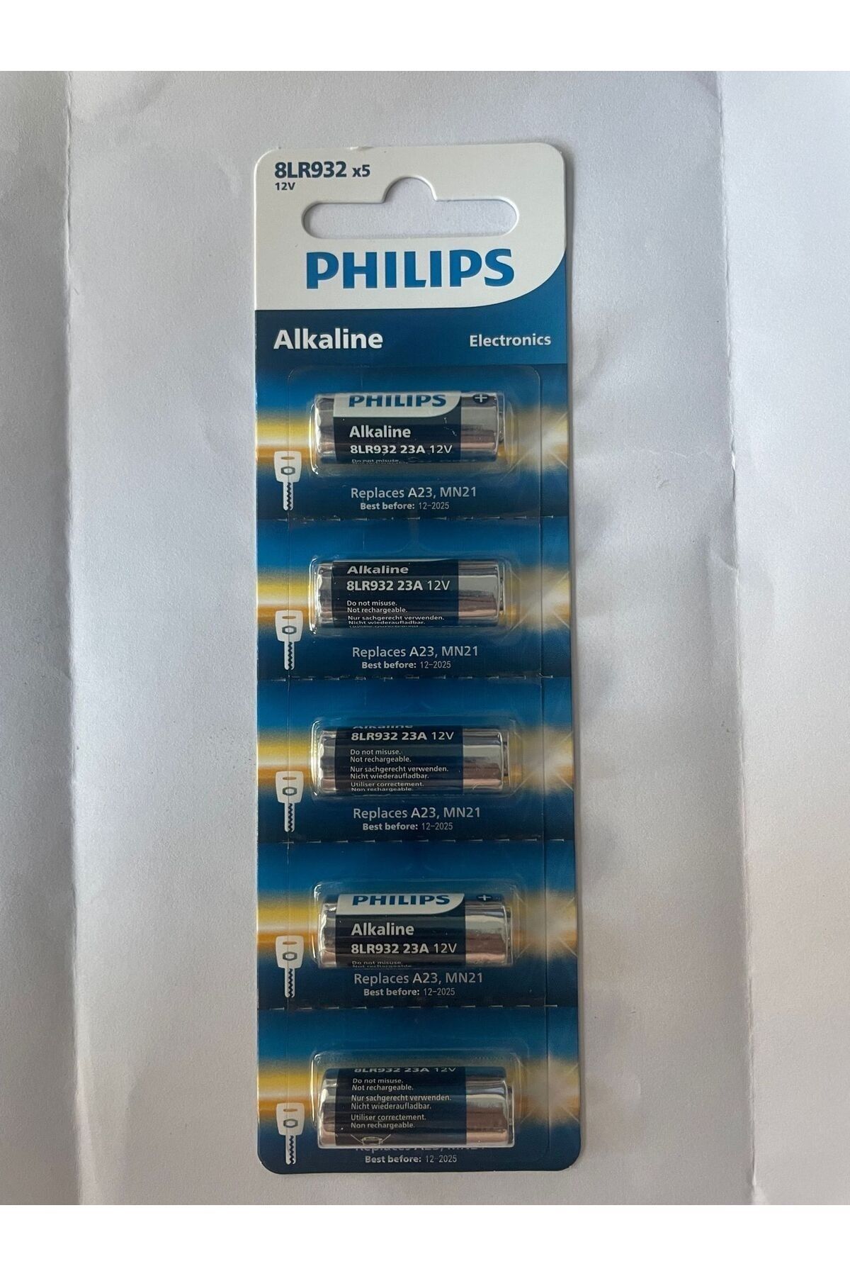 Philips Phılıps Lr23a 12v Alkalin Pil 5'li Blister