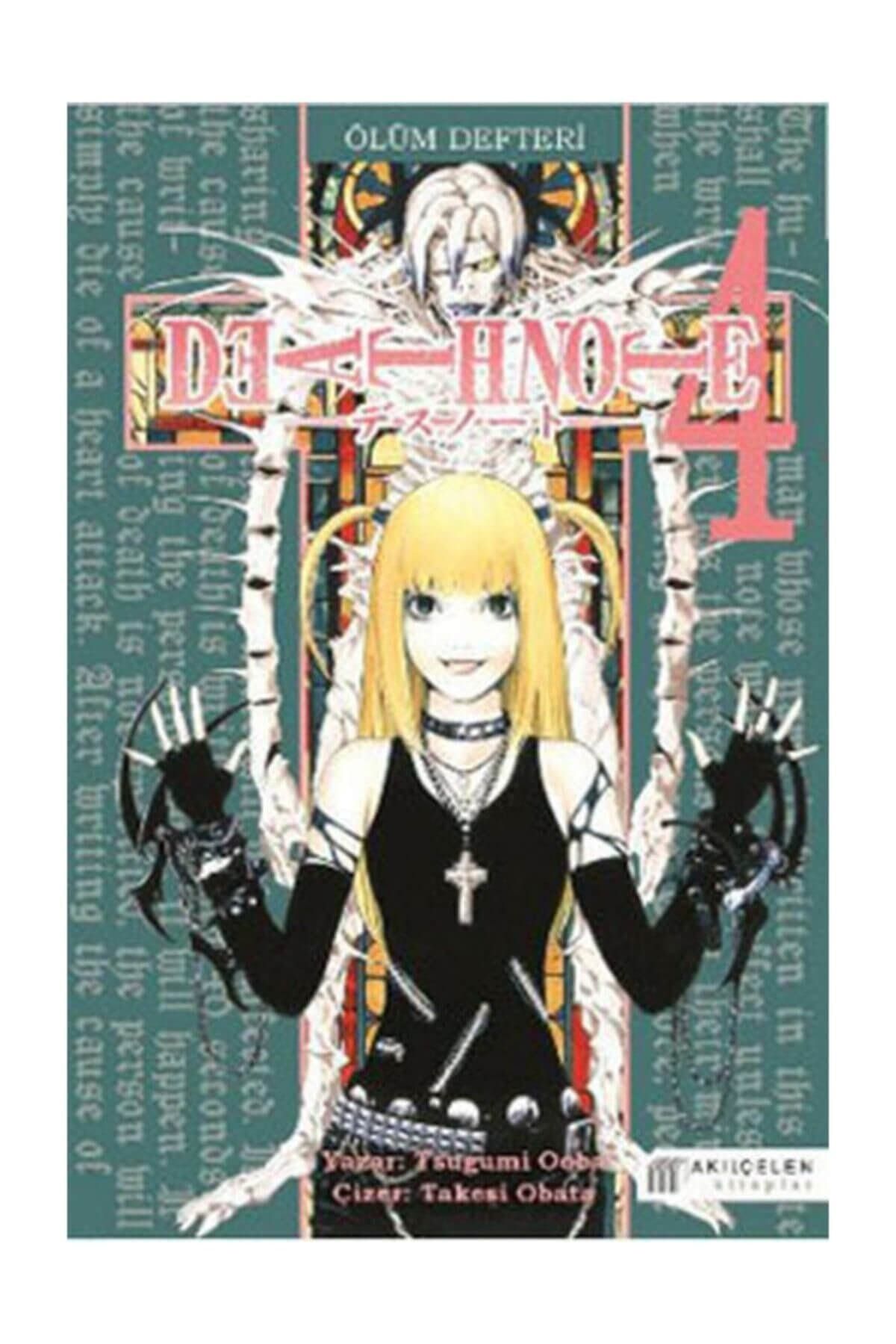Akıl Çelen Kitaplar Death Note - Ölüm Defteri Cilt: 4 Tsugumi Ooba - Tsugumi Ooba