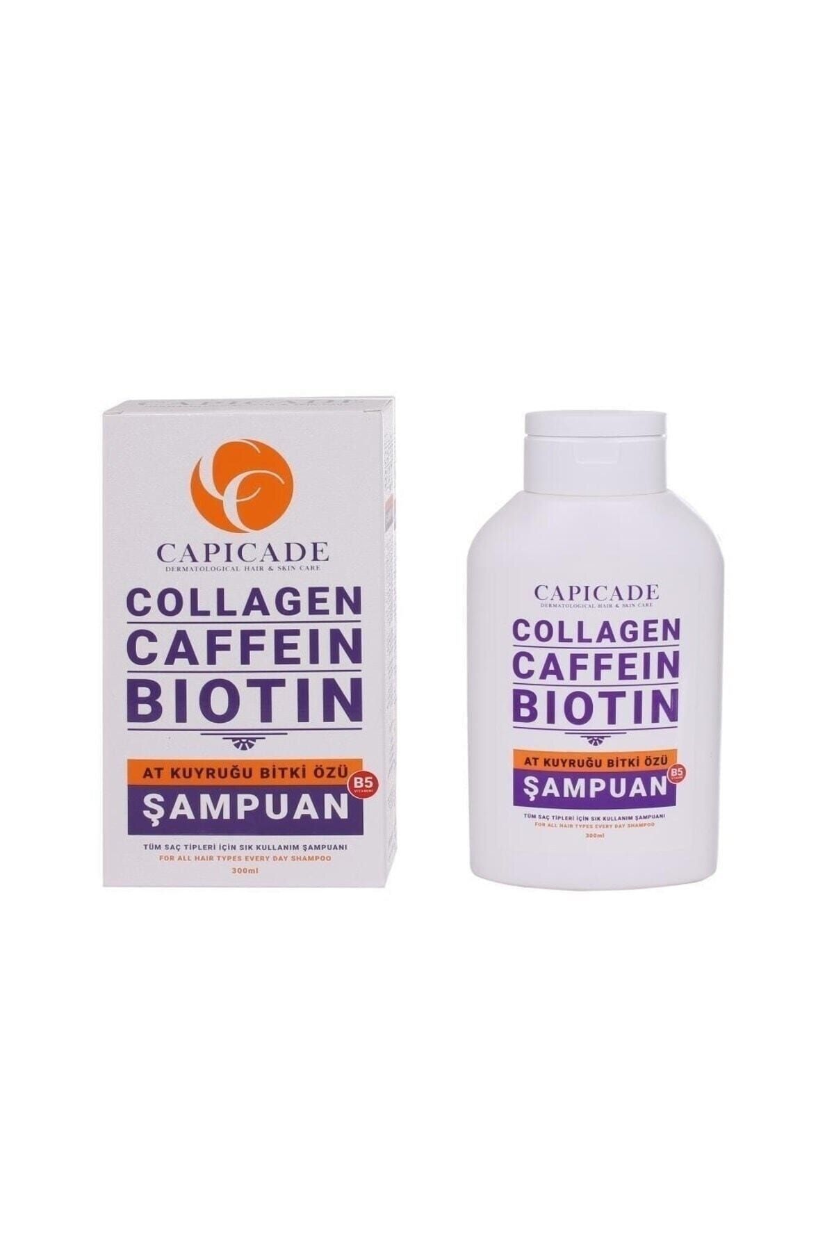 Capicade Collagen Caffein Biotin Sık Kullanım Şampuan 220 Ml