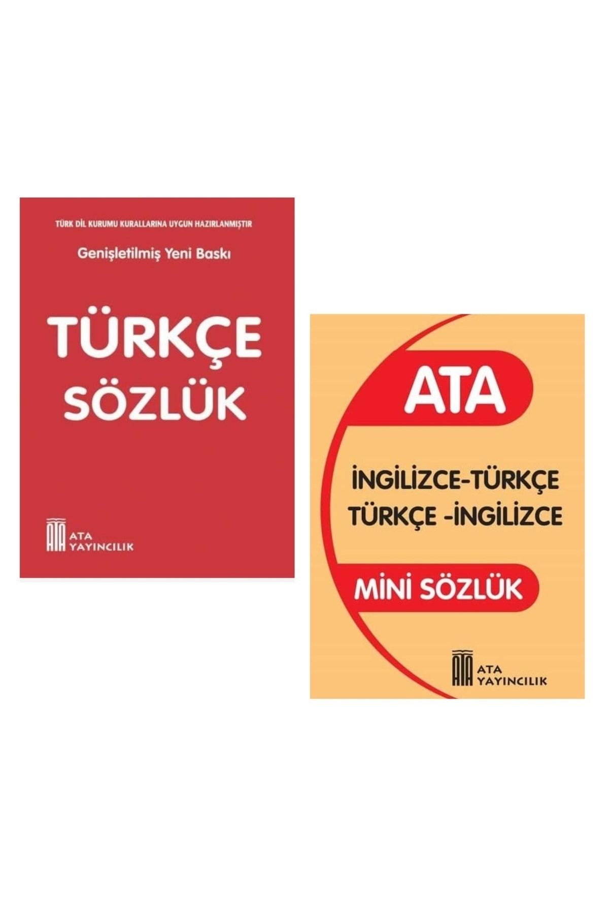Ata Yayıncılık Mini Türkçe Sözlük- İngilizce Sözlük (Plastik Kapak)