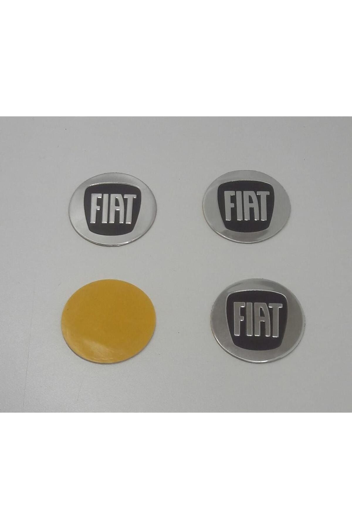 Fiat Jant Göbeği Etiketi 52mm Çap