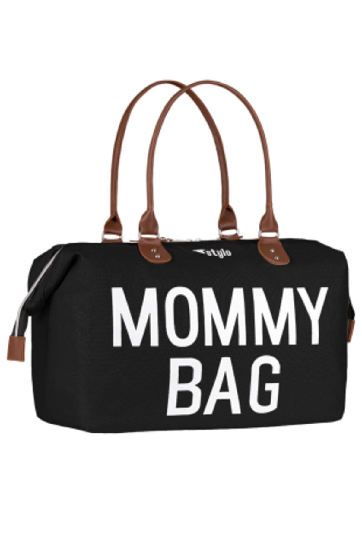 Stylo Mommy Bag Usa Anne Bebek Bakım Ve Kadın Çantası - Siyah