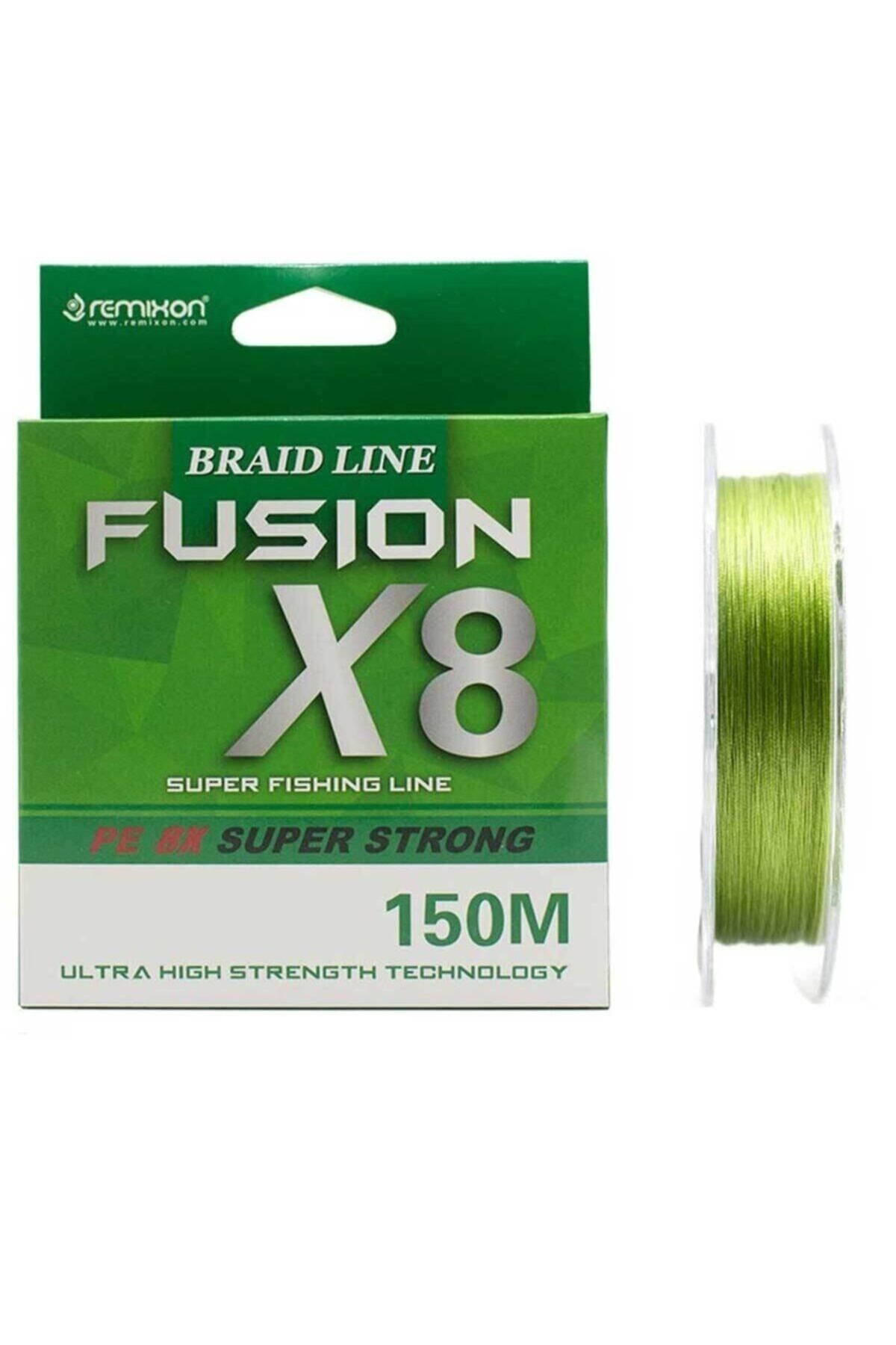Remixon Fusion X8 150mt 0,10 Mm Green Ip Olta Misinası