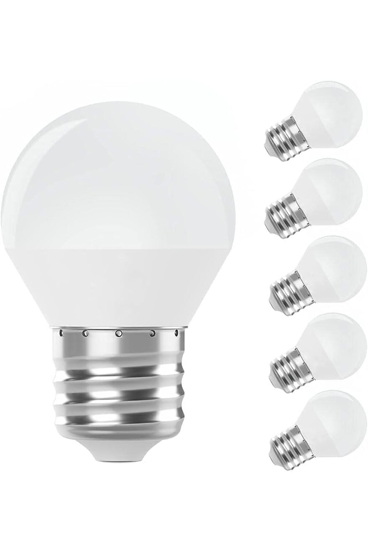 GAE 5 W Mini Top LED Ampul E27 Beyaz Işık / Gece Lambası Led 5 ADET