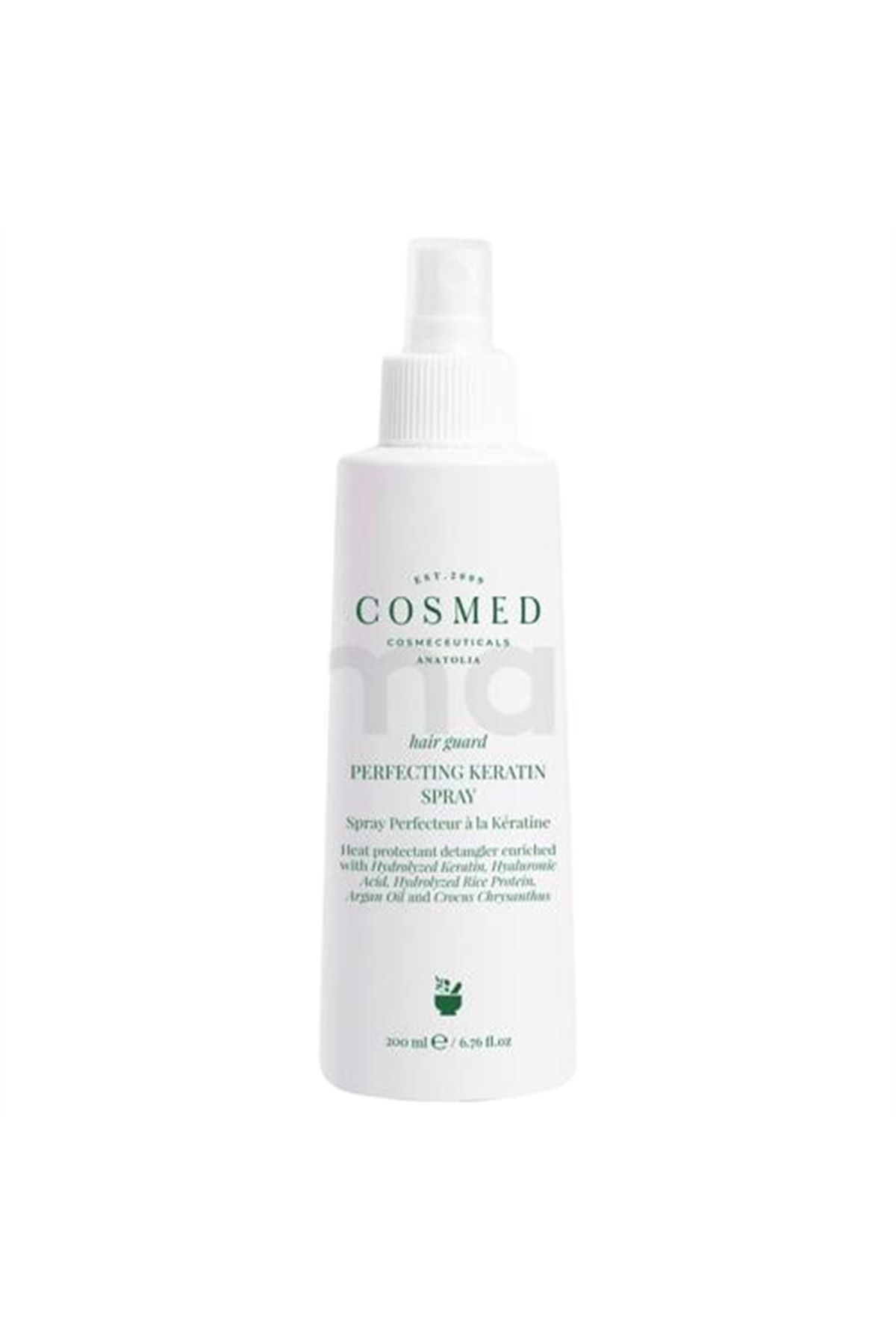 COSMED Hair Guard Perfecting Keratin Spray-UV Koruma Kolay Tarama Spreyi - Isıya Karşı Koruma 200 ml