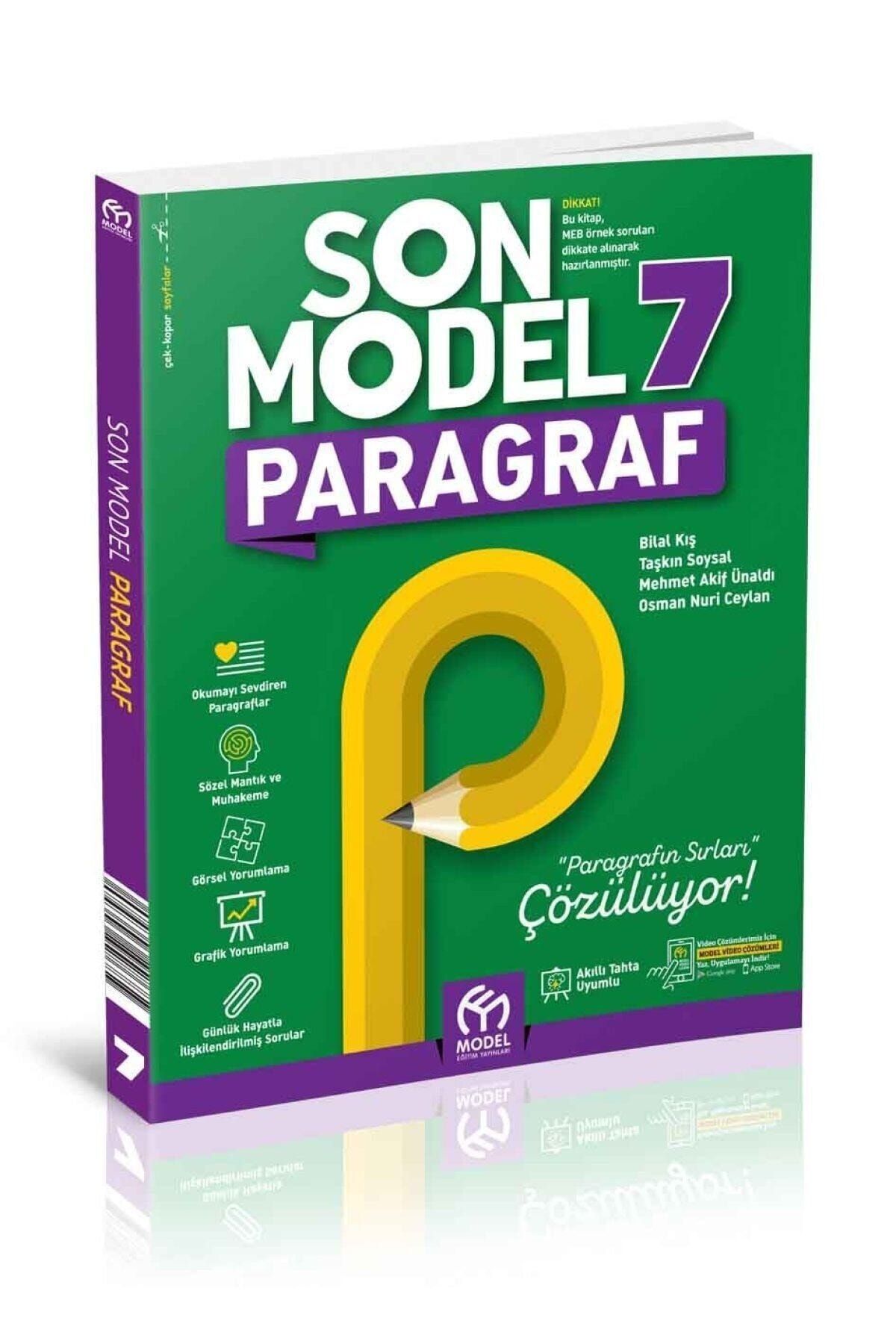 Model Eğitim Yayınları Model Yayınları 7. Sınıf Son Model Paragraf Soru Bankası