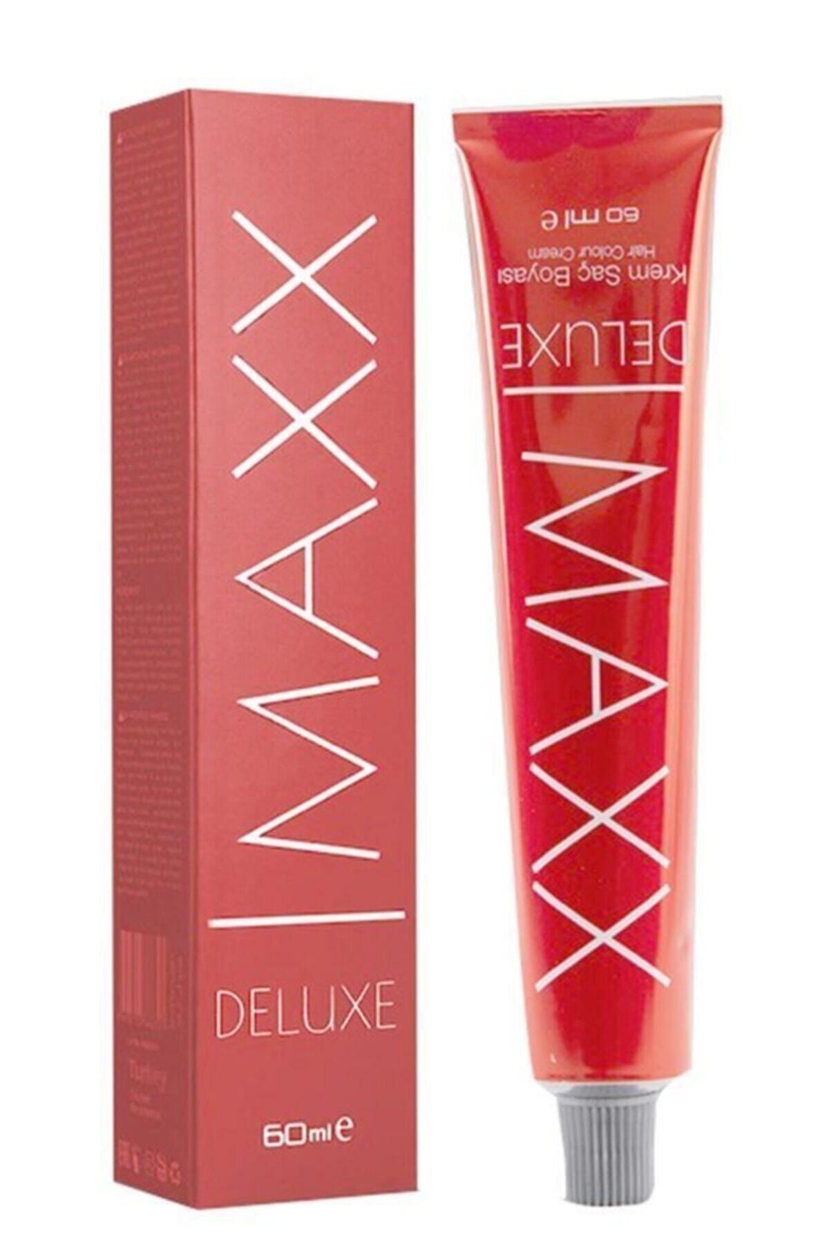 Maxx Deluxe Tüp Boya 8.11 Yoğun Küllü Açık Kumral 60 ml