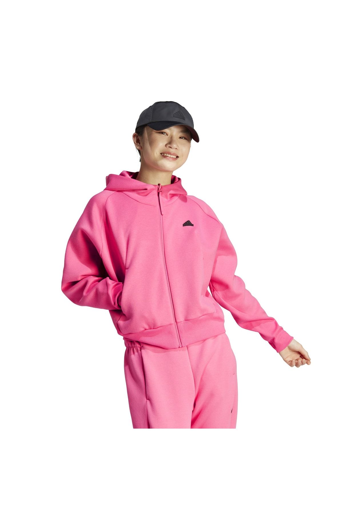 adidas IN5131-K adidas W Z.n.e. Fz Kadın Ceket Pembe