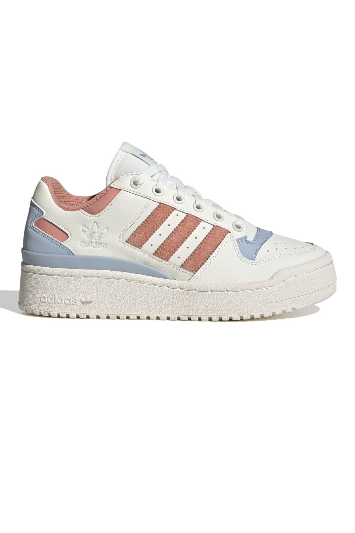 adidas IE7729-K adidas Forum Bold Strıpes Kadın Spor Ayakkabı Gri