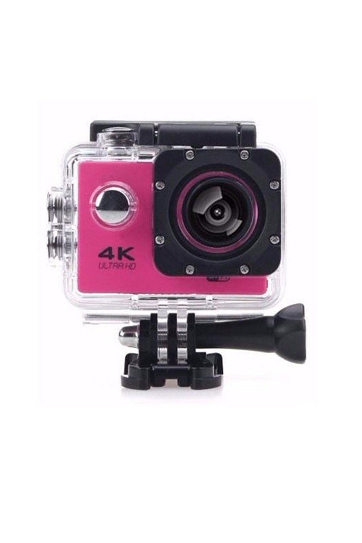 Twinix Aksiyon Kamera 4k Ultra Full Hd 2.0" Full Aksesuar Pembe Renk