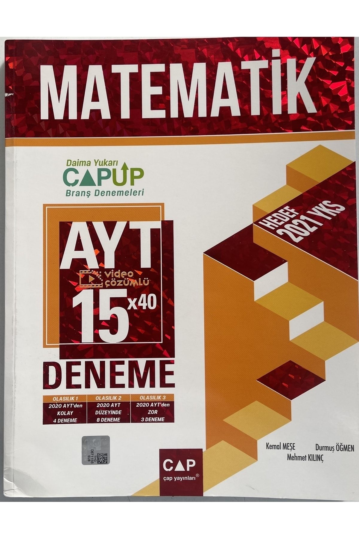 Çap Yayınları AYT Matematik Deneme(2024 MÜFREDATINA UYGUNDUR)