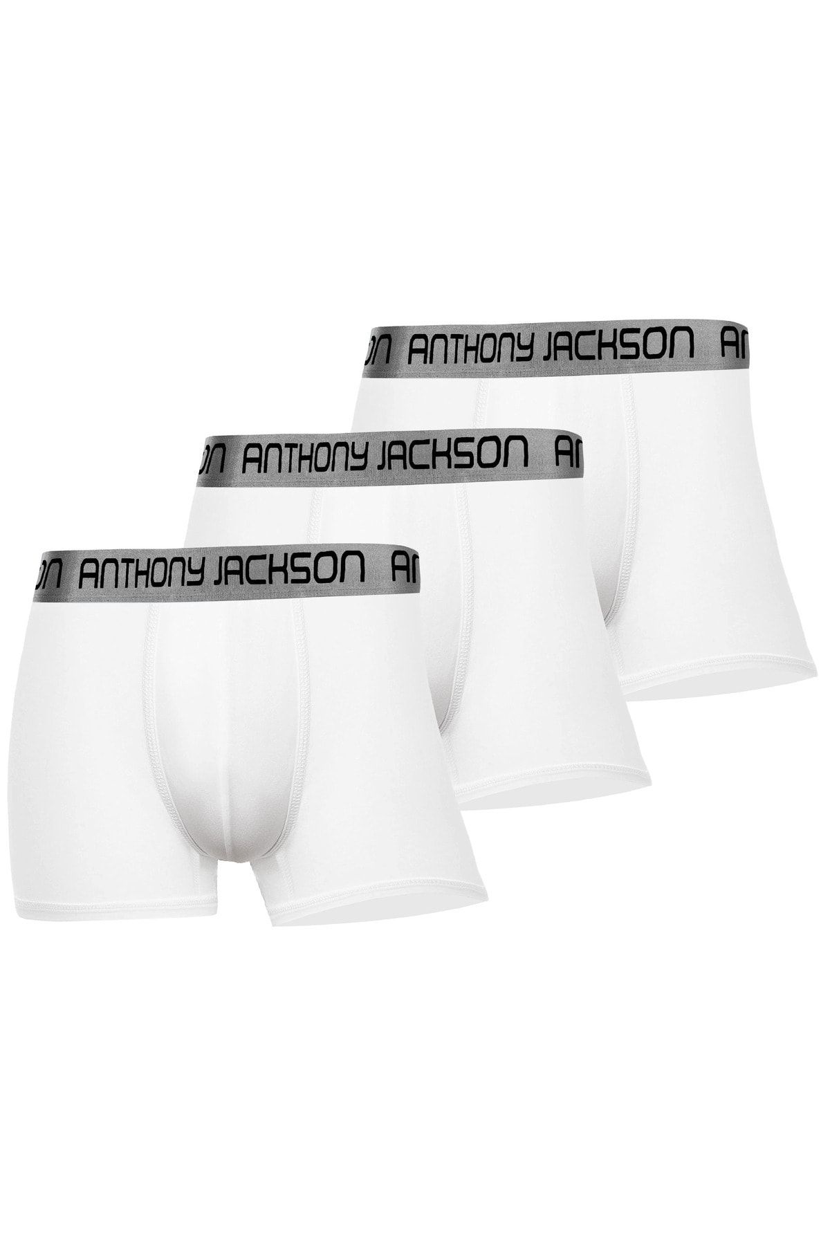 ANTHONY JACKSON Likralı 3'lü Kutu Premium Erkek Boxer ELIA Özel Kolleksiyon